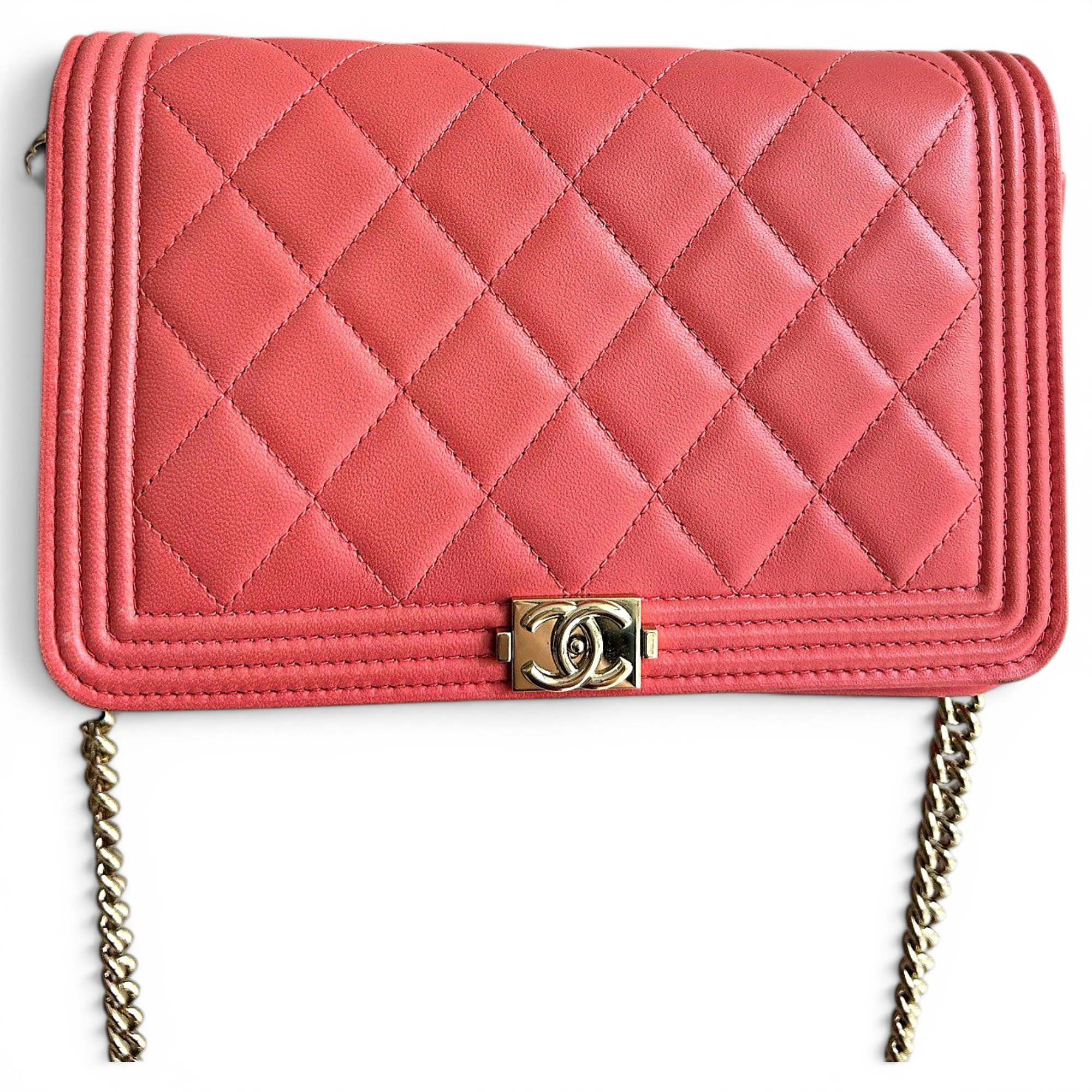 Boy leather crossbody bag