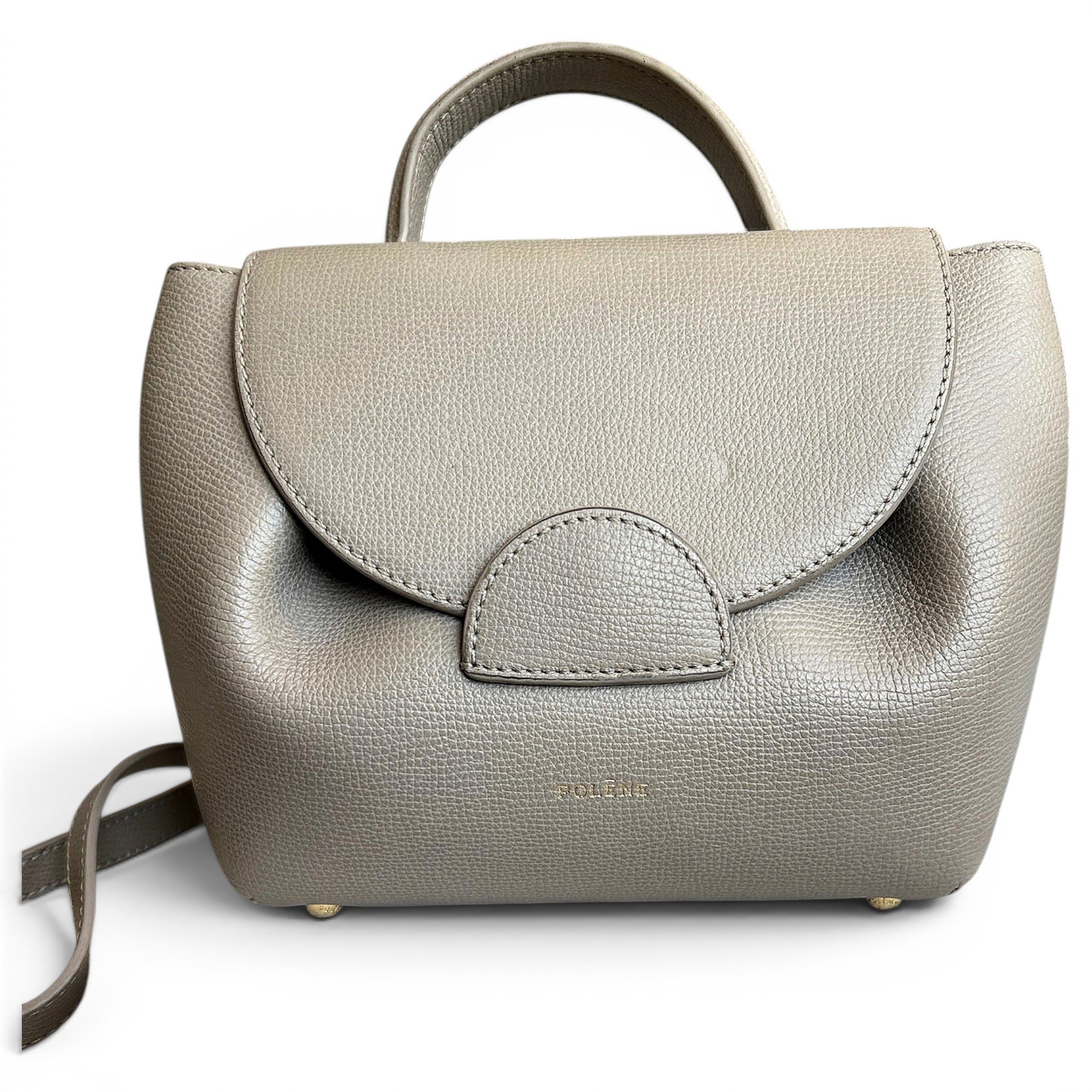 Numéro un nano leather mini bag