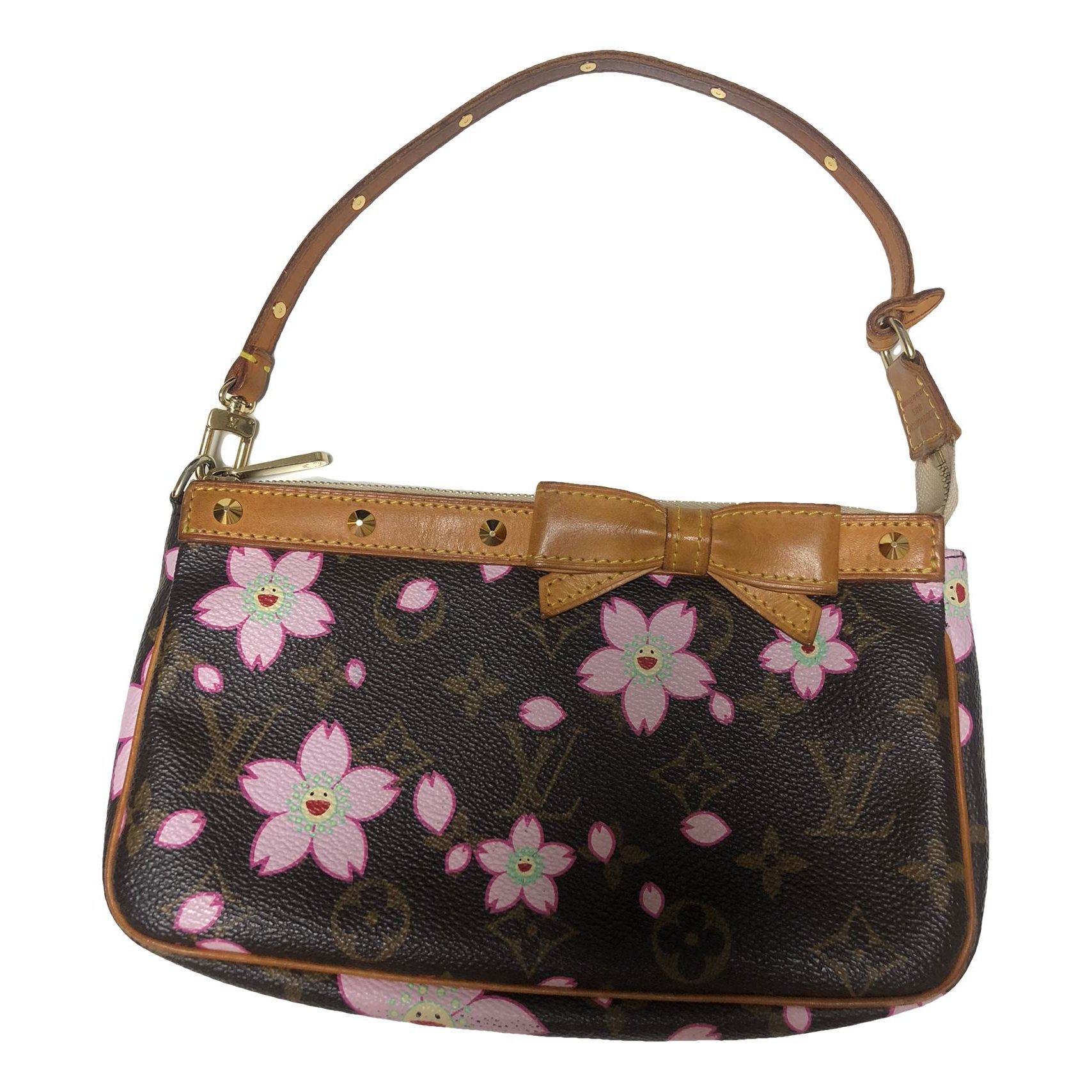 Pochette Accessoire leather handbag