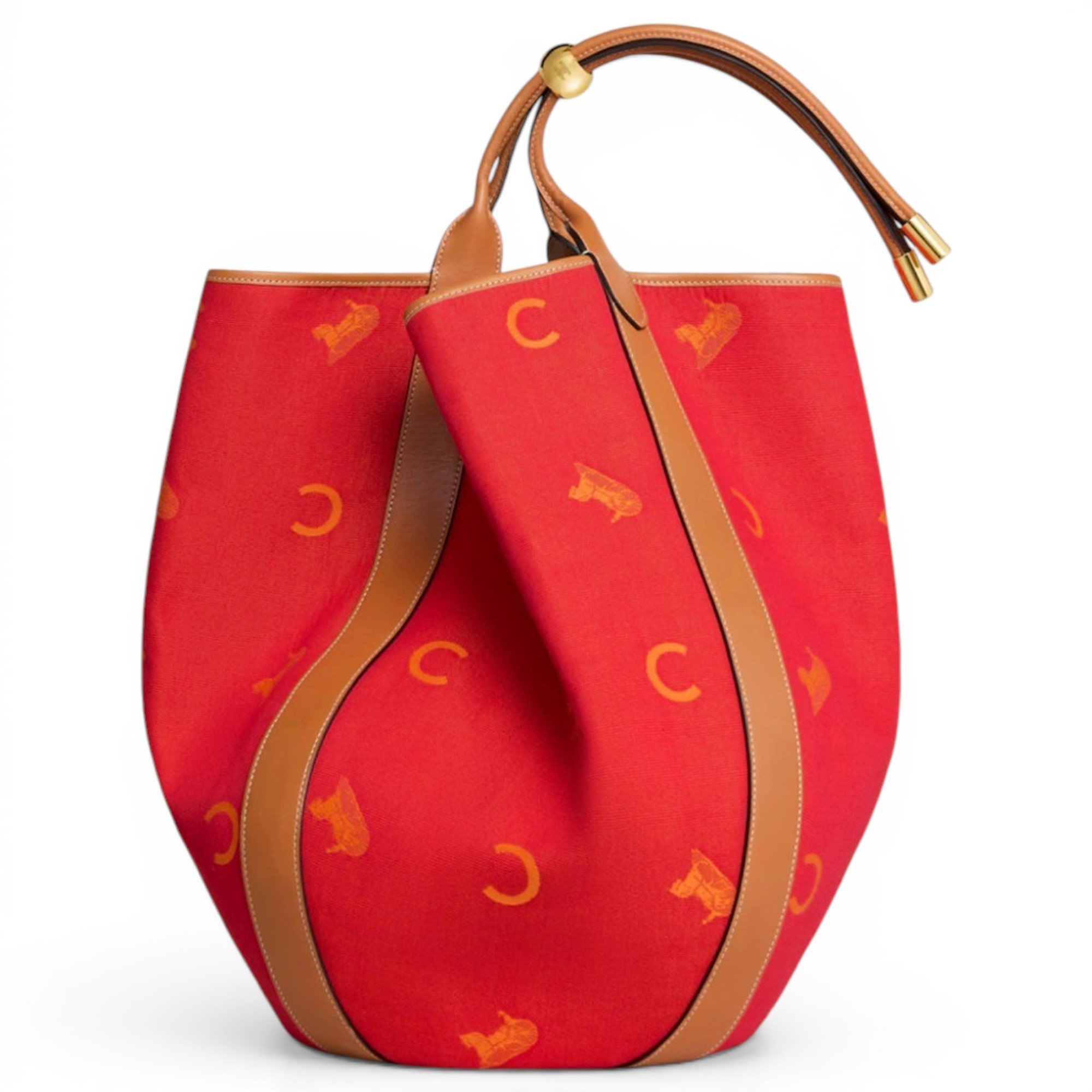 Leather handbag