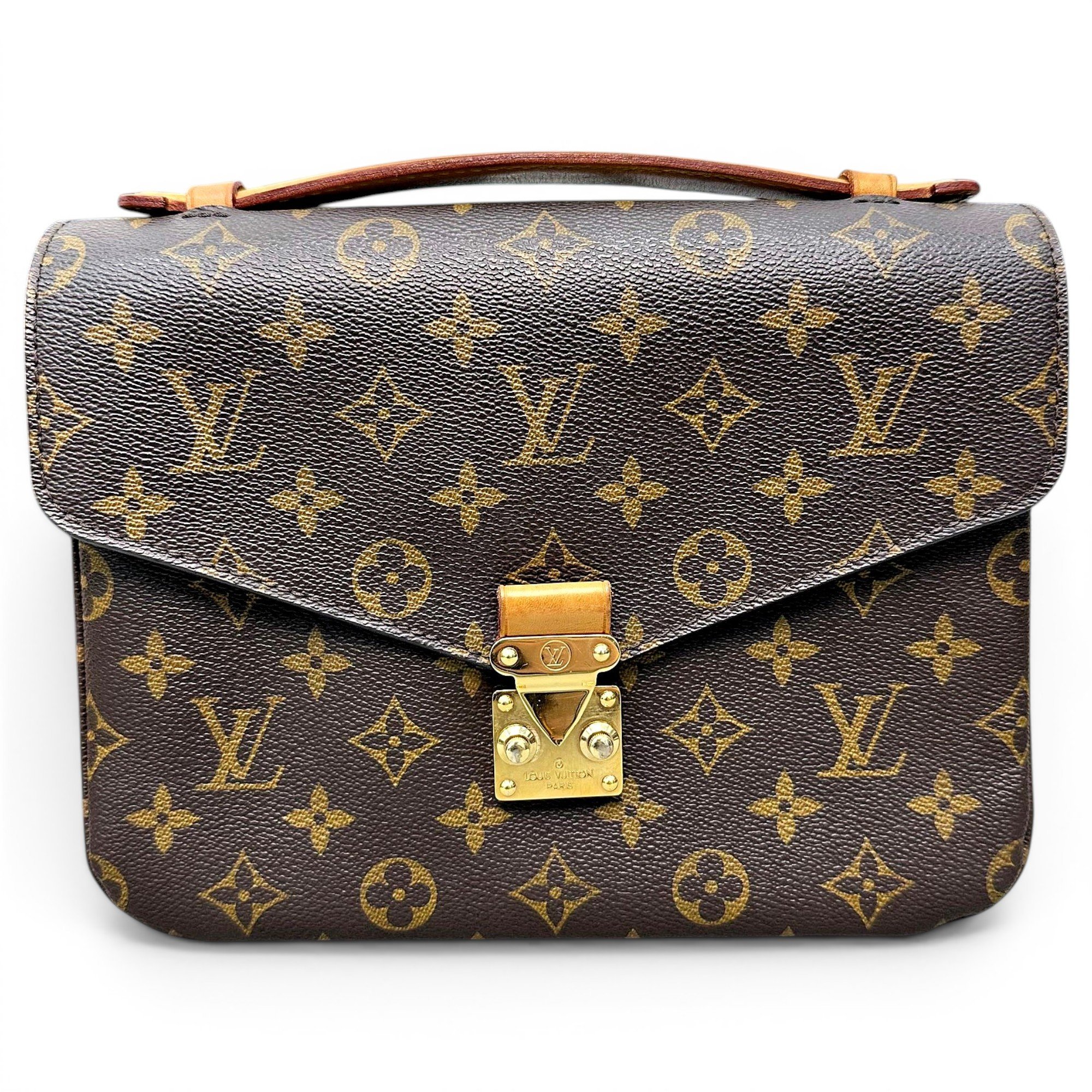 Metis leather handbag