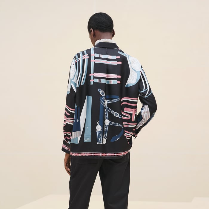 Noir "Lettres Equestres" Shirt