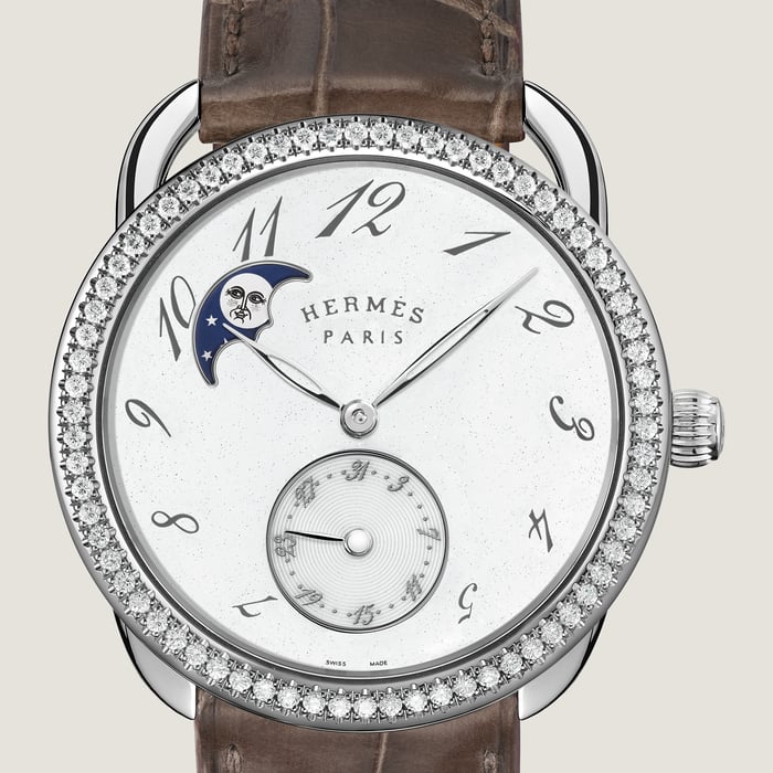 Sans Coloris Arceau Petite Lune Watch, Large Model, 38 MM