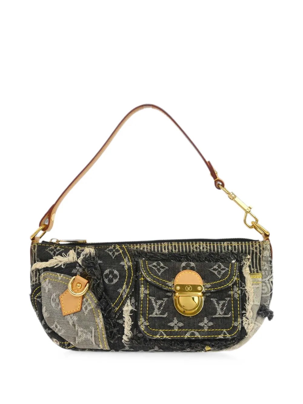2007 Monogram Denim Patchwork tote bag
