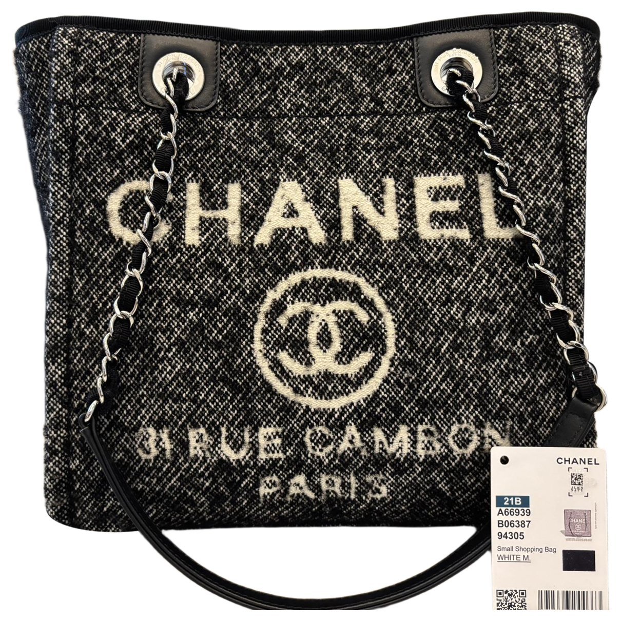 Deauville tweed tote