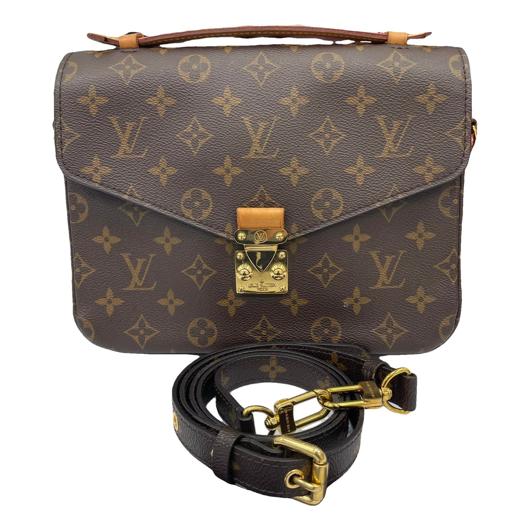 Metis leather handbag