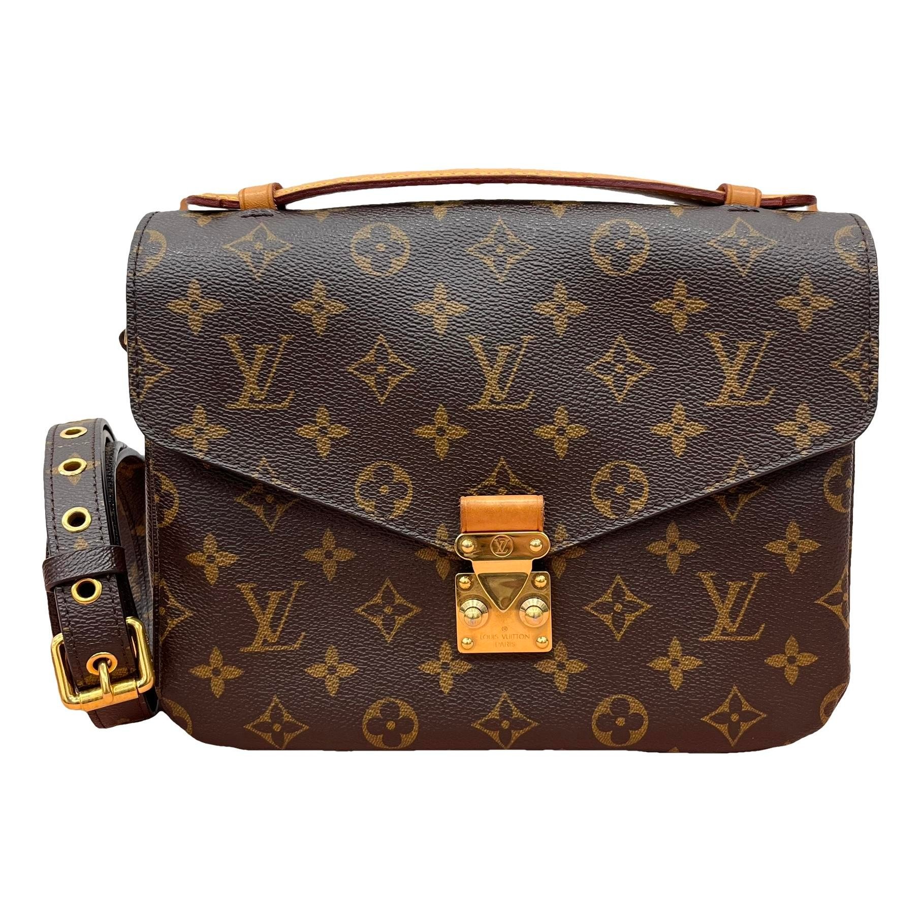 Metis leather handbag