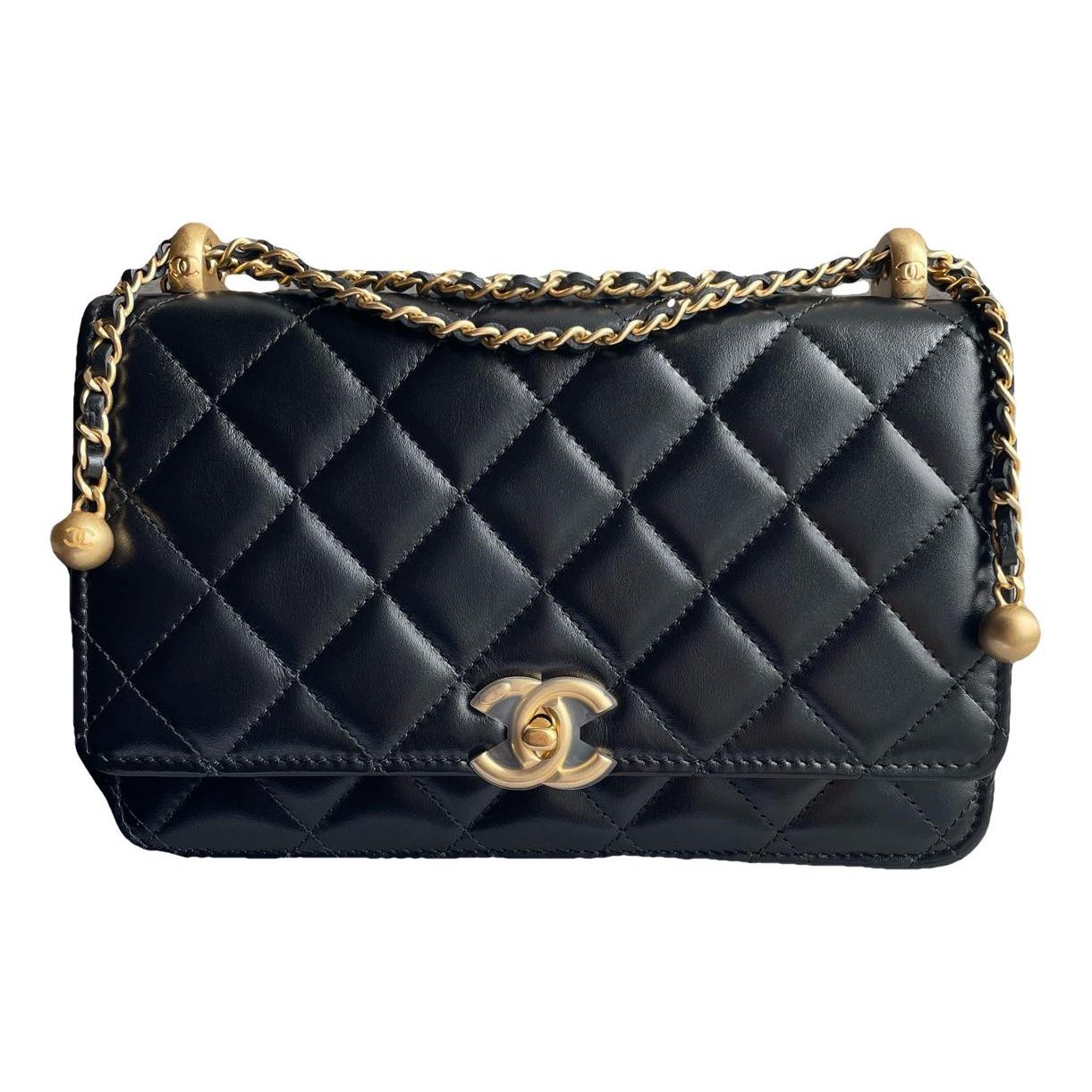 Wallet On Chain Timeless/Classique leather crossbody bag