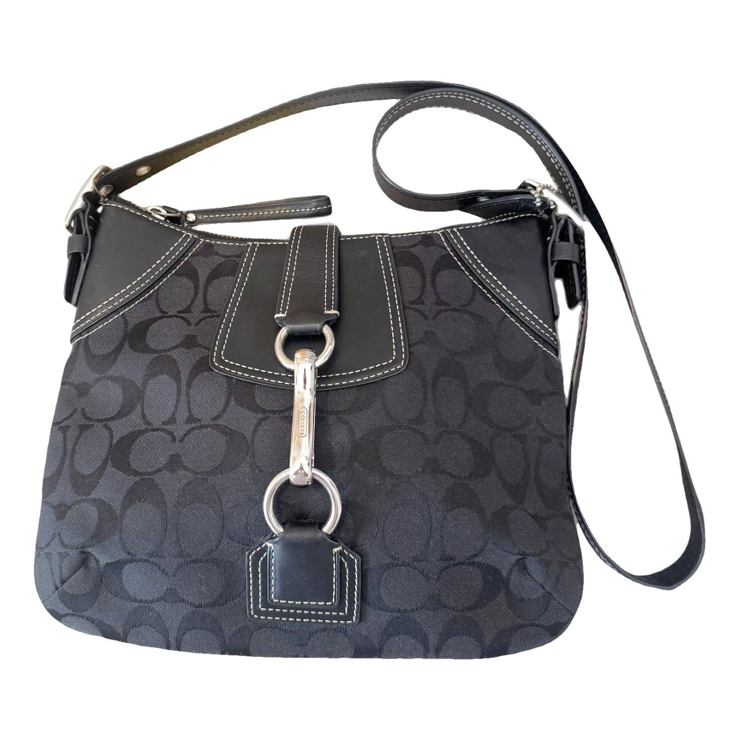 Signature Sufflette leather handbag