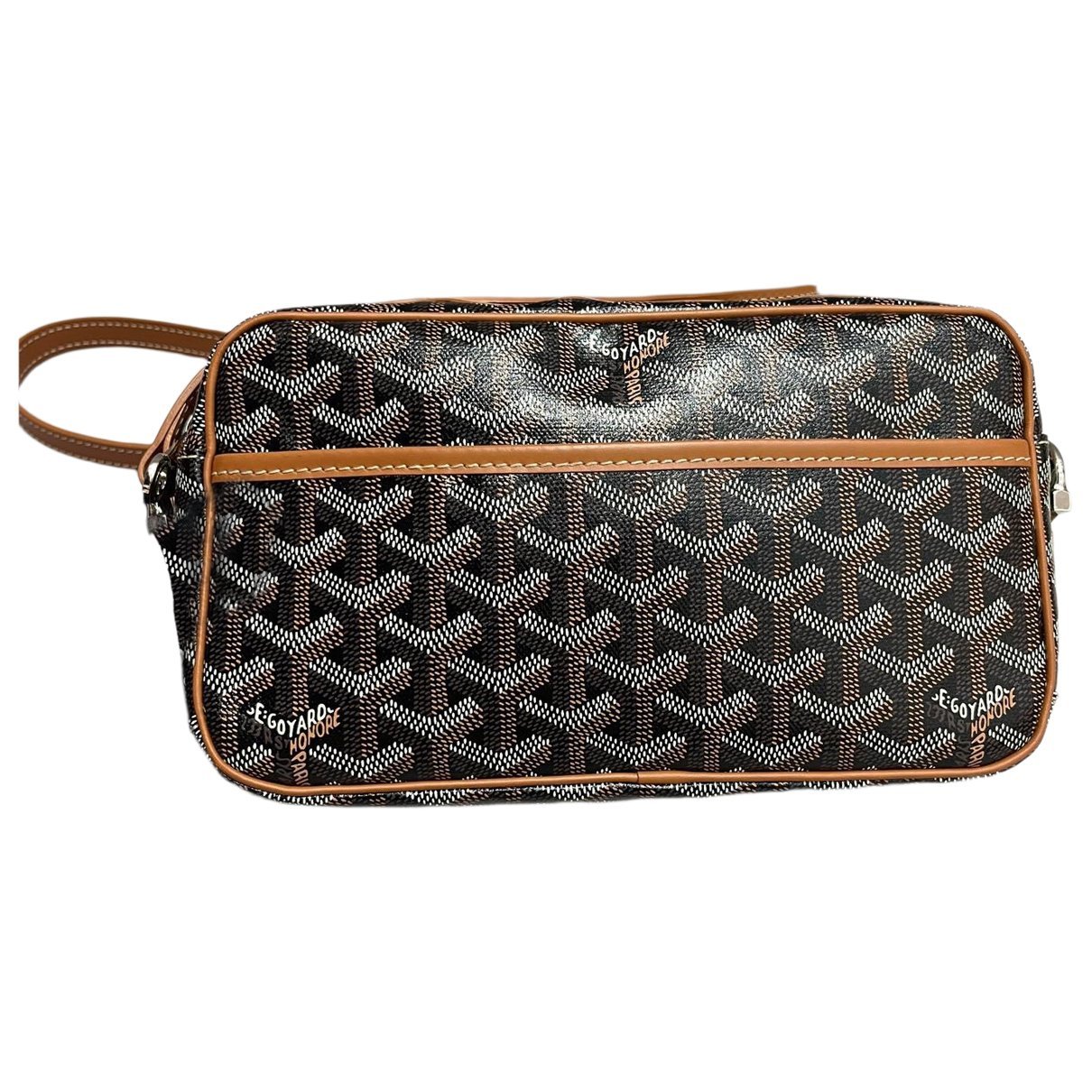 Cap vert leather crossbody bag