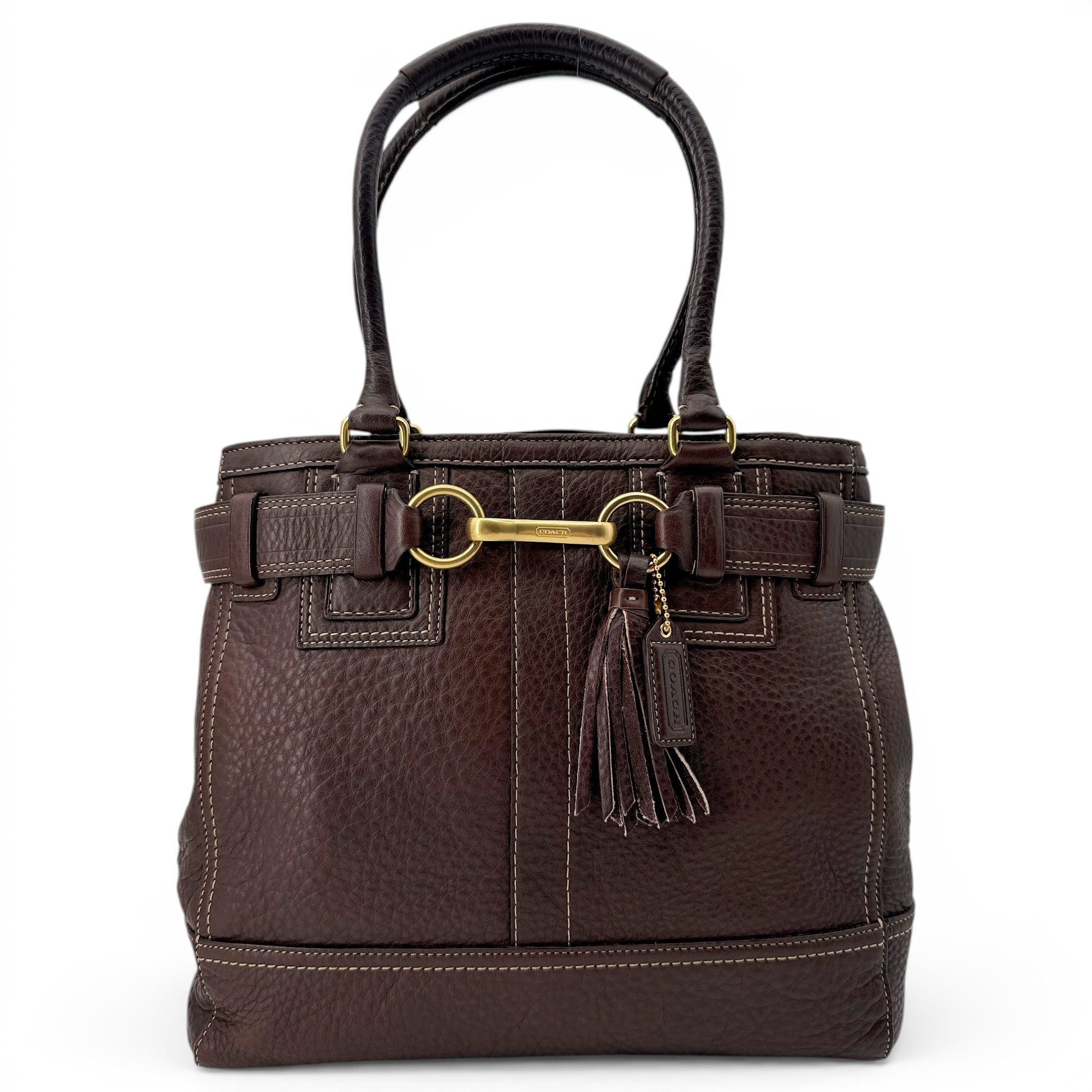 Hamilton Hobo leather handbag