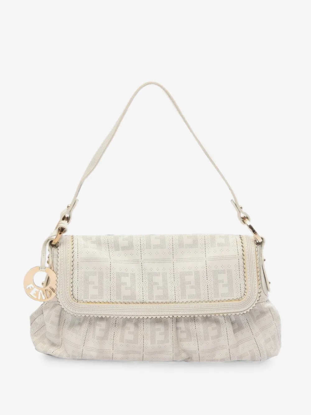 2000s Zucca perforated shoulder bag
