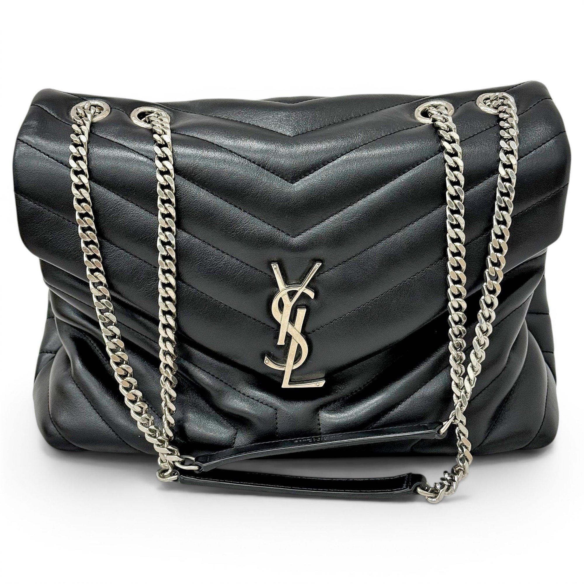 Loulou leather handbag