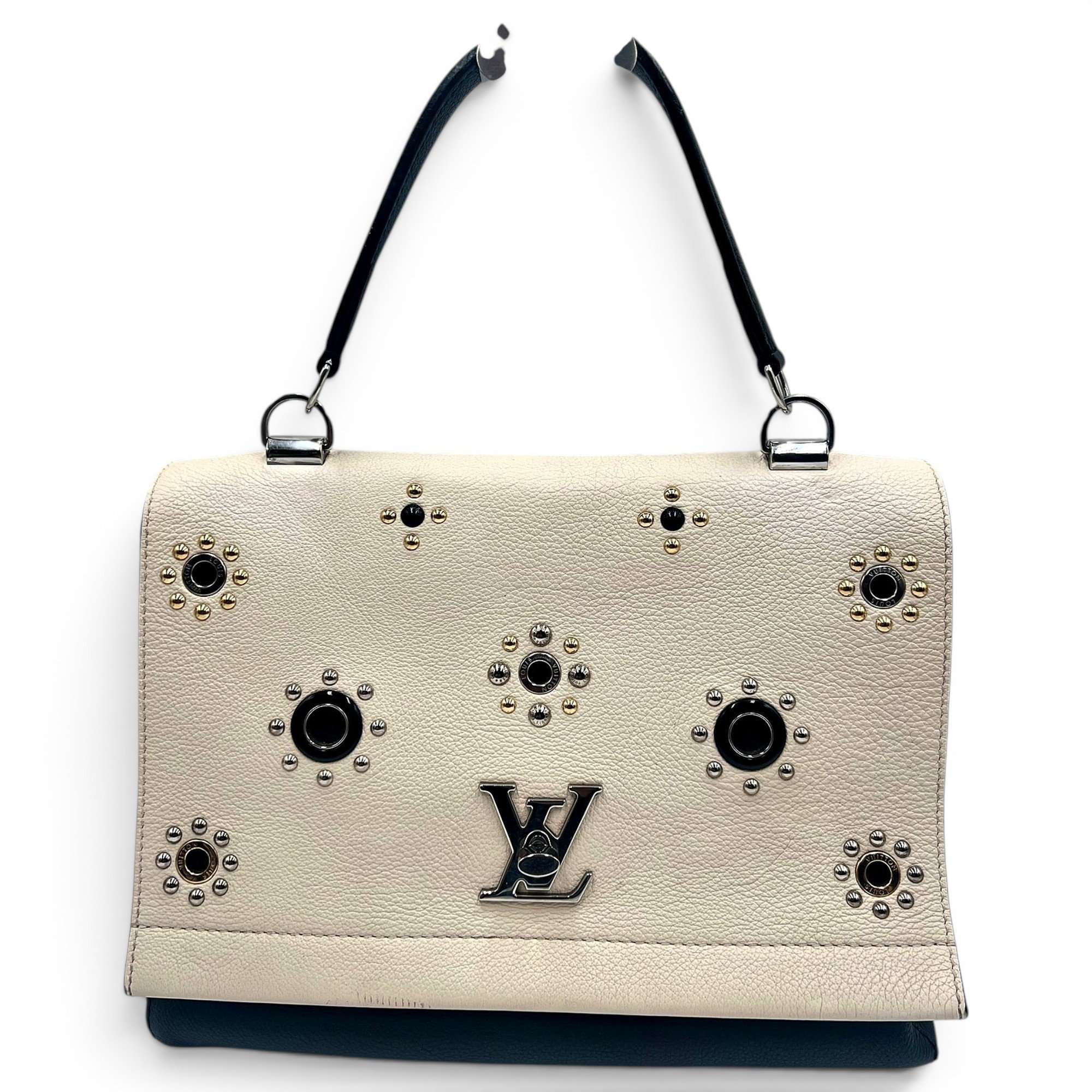 Lockme leather handbag