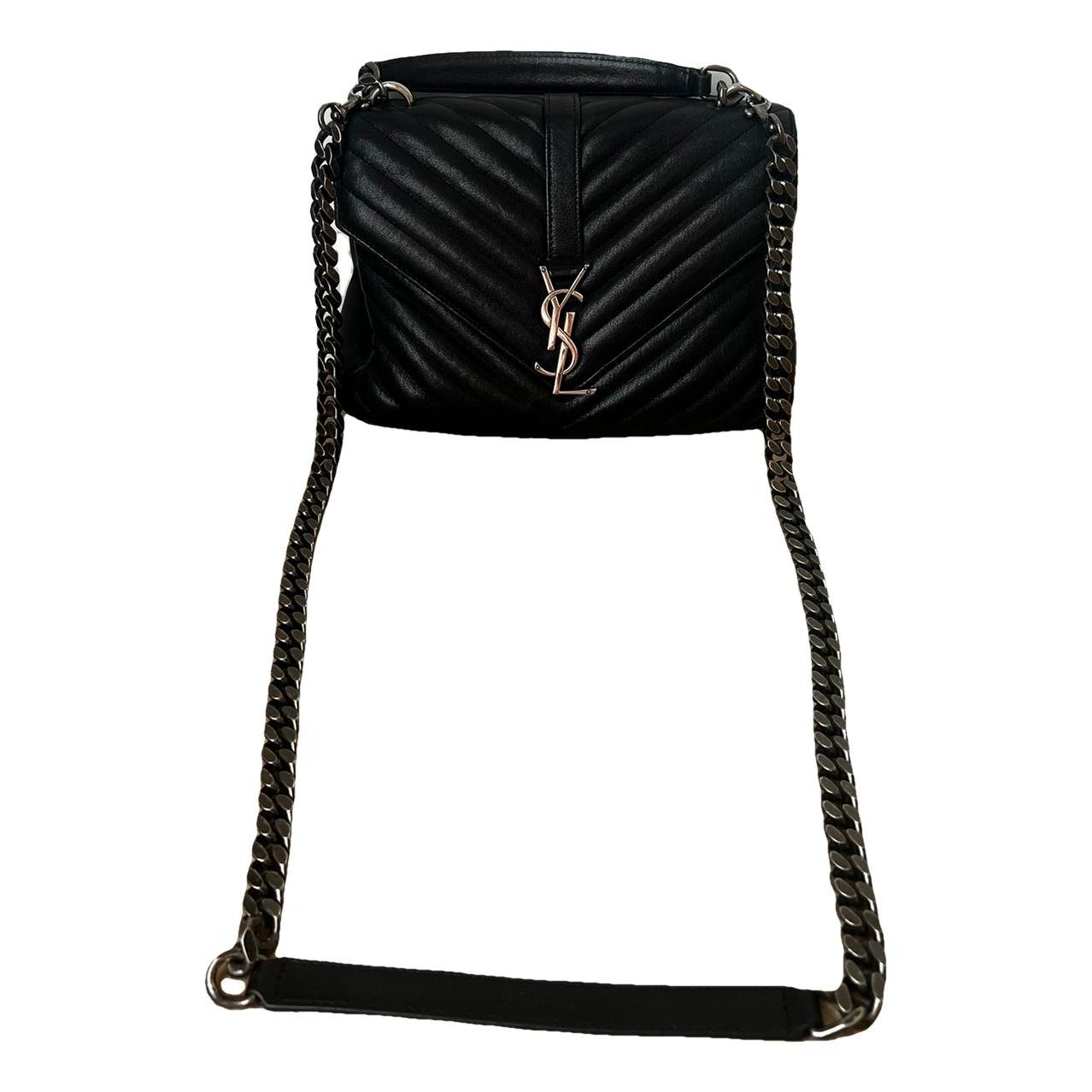 Collége monogramme leather handbag