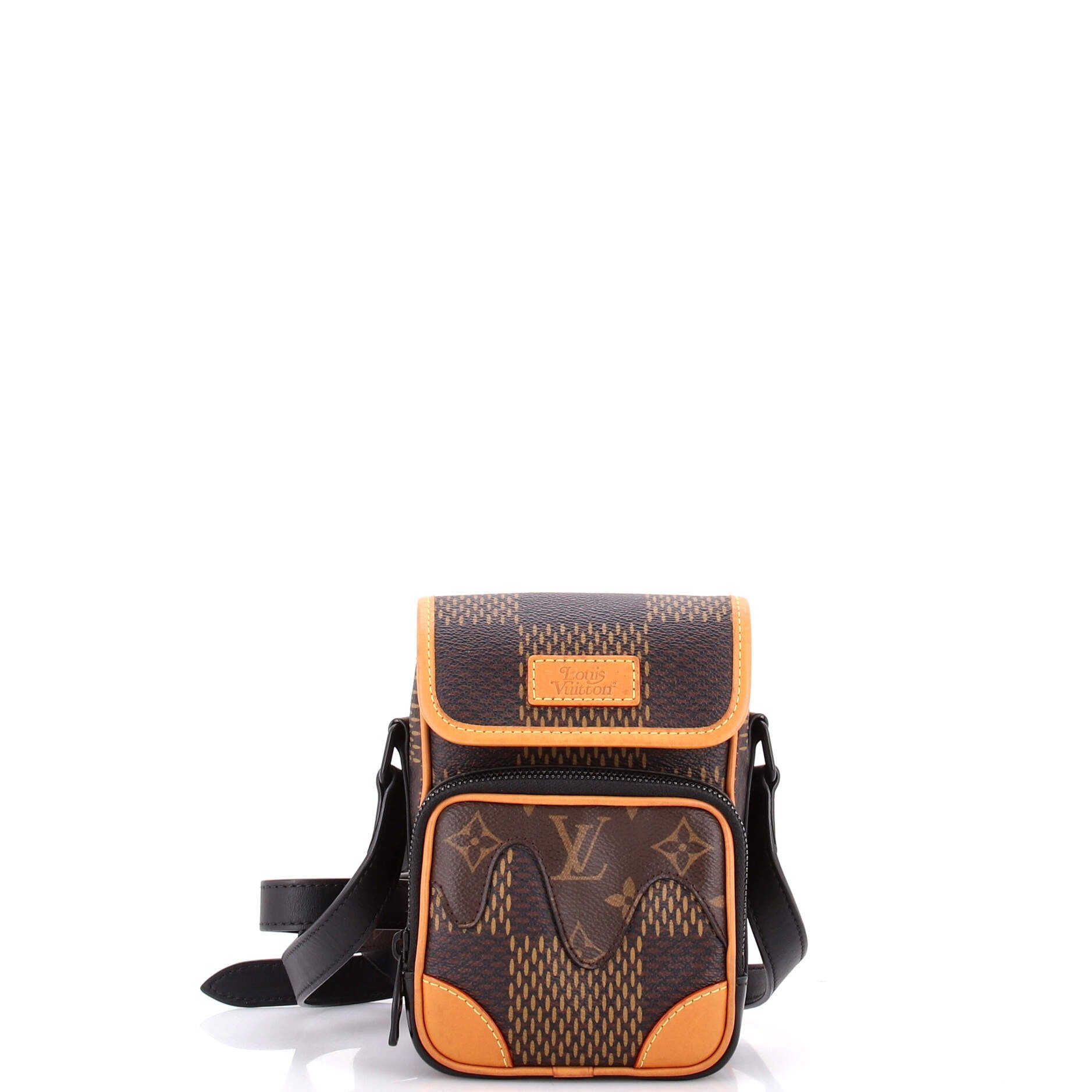 Nigo Amazone Messenger Bag Limited Edition Giant Damier and Monogram Canvas Nano