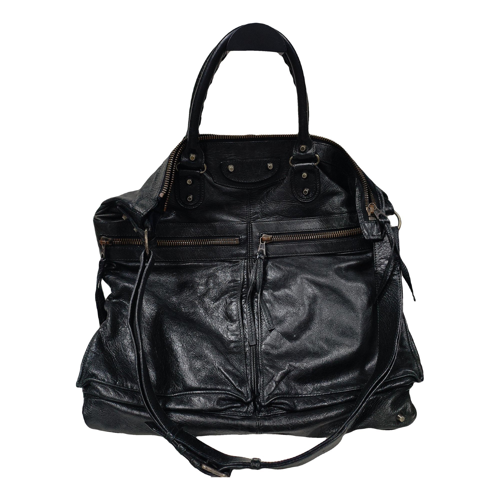 Leather handbag