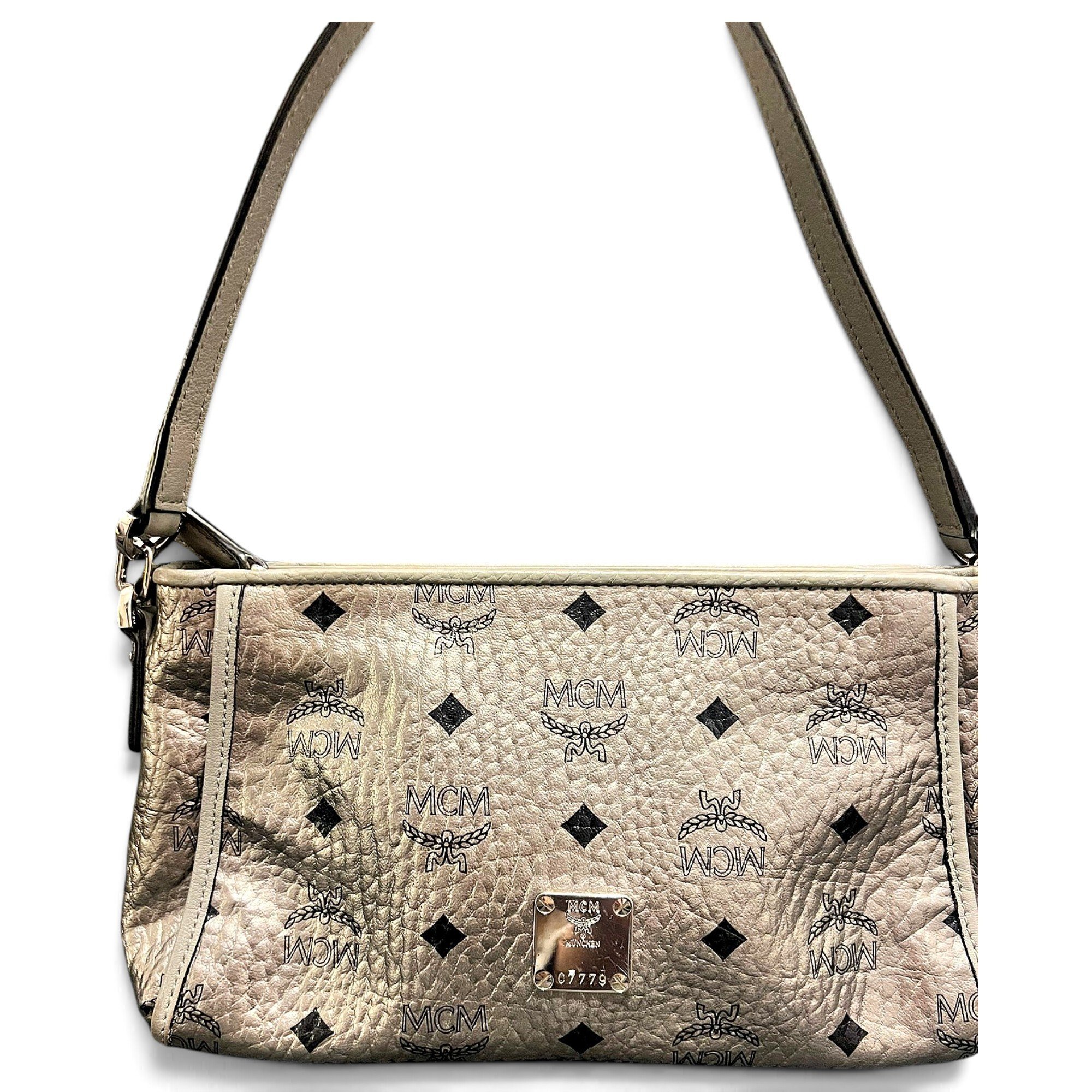 Vegan leather crossbody bag