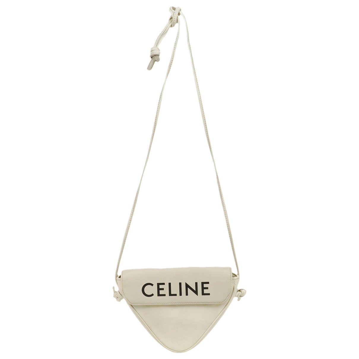 Triomphe leather handbag