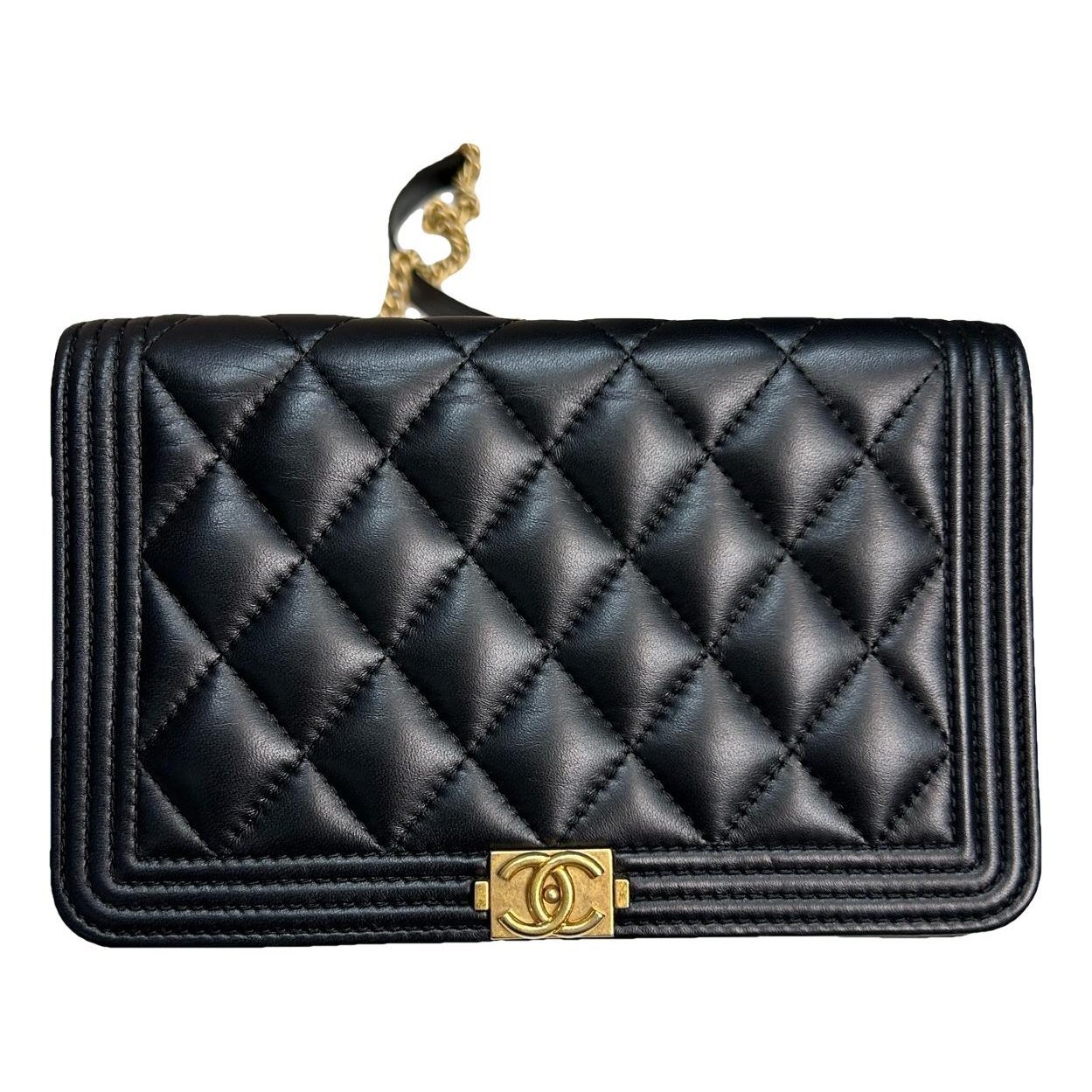 Boy leather crossbody bag