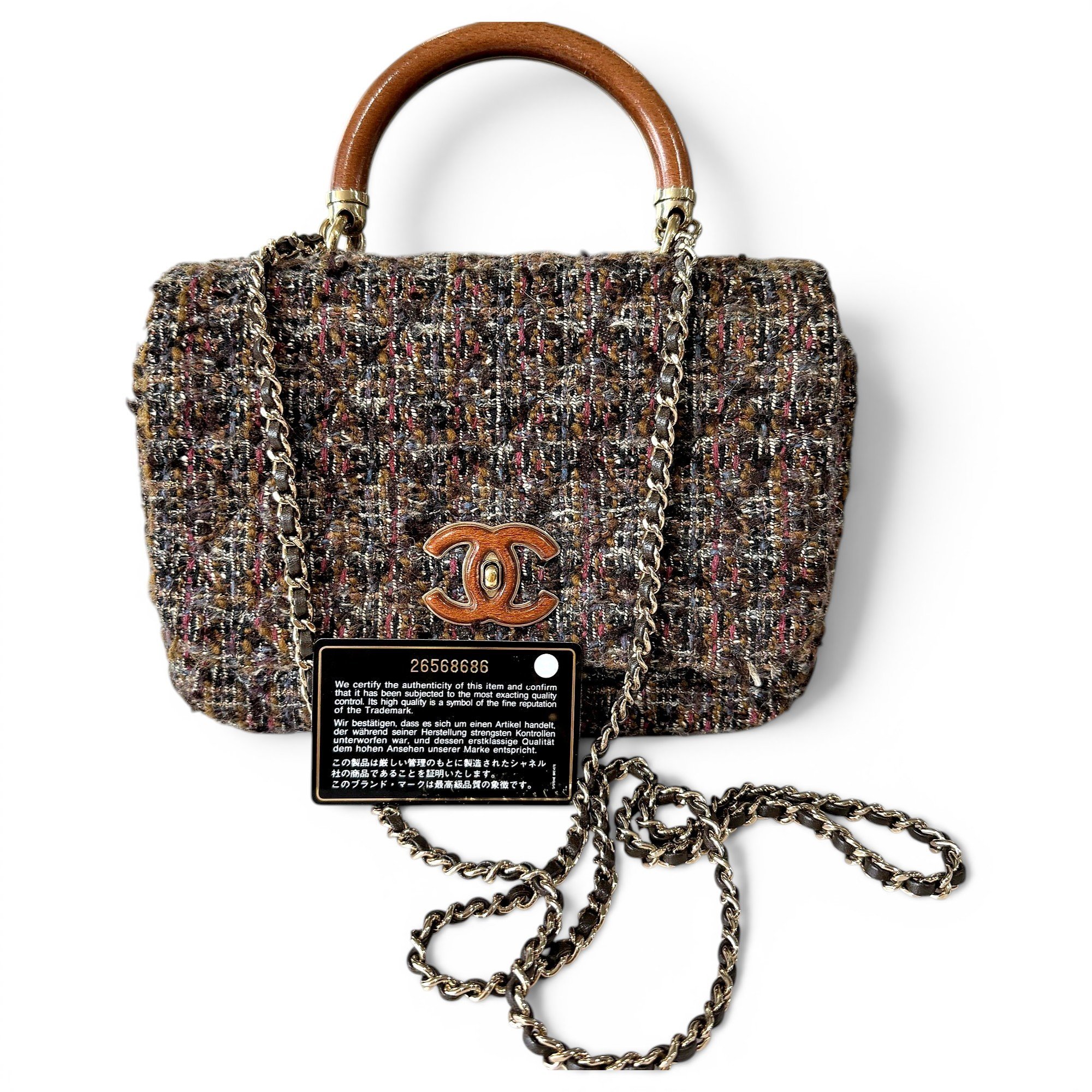 Wool handbag