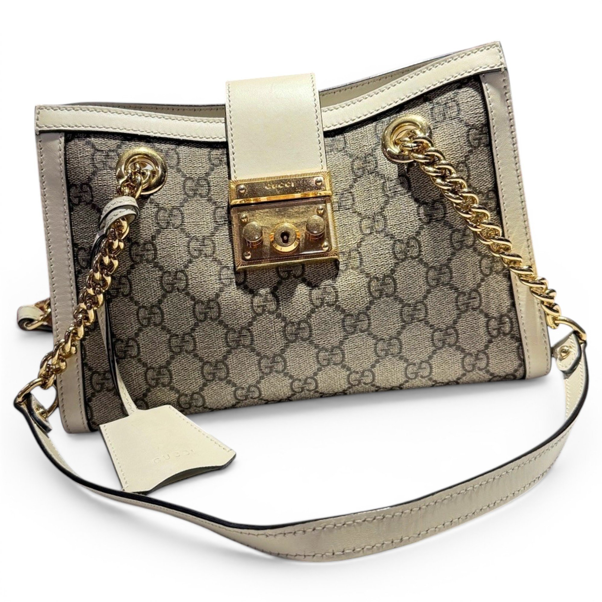 Padlock cloth handbag