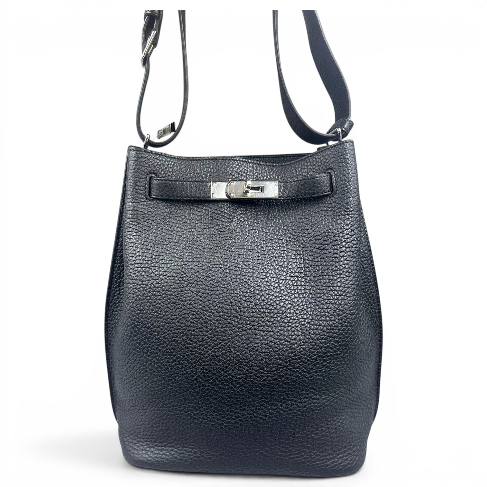 So Kelly leather handbag