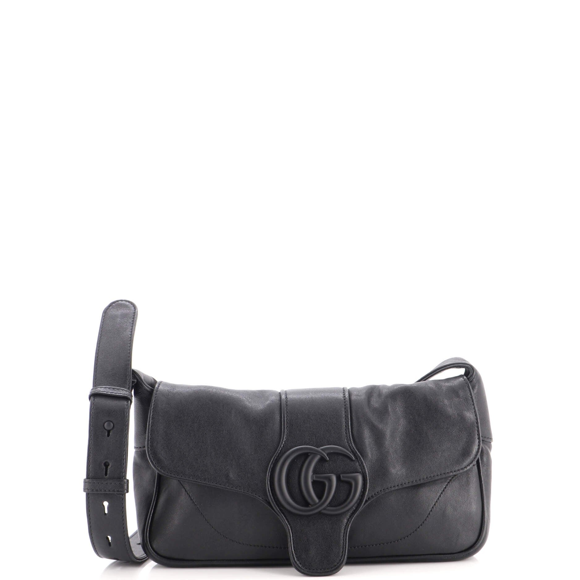 Monochrome Aphrodite Shoulder Bag Leather Small