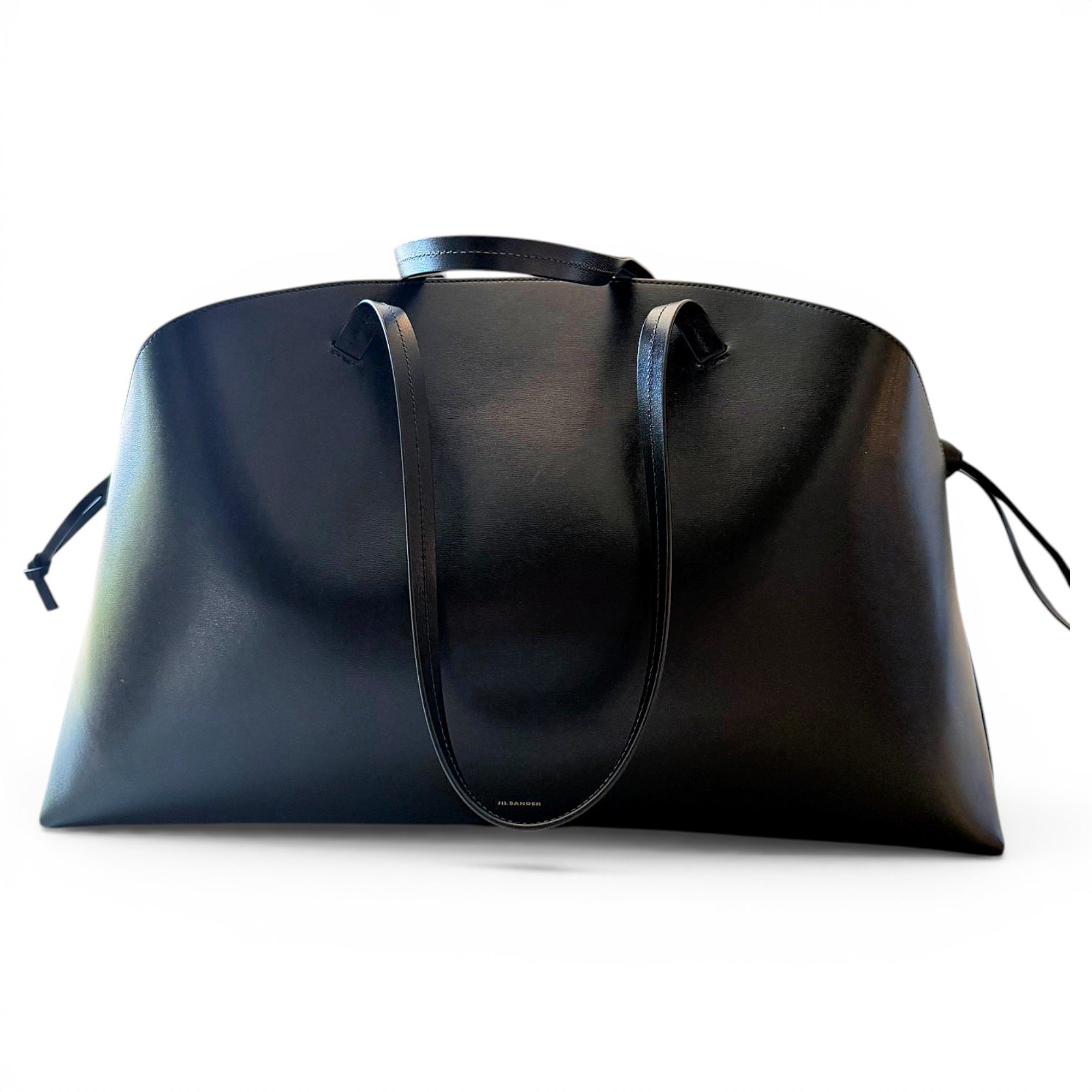 Shopper leather tote