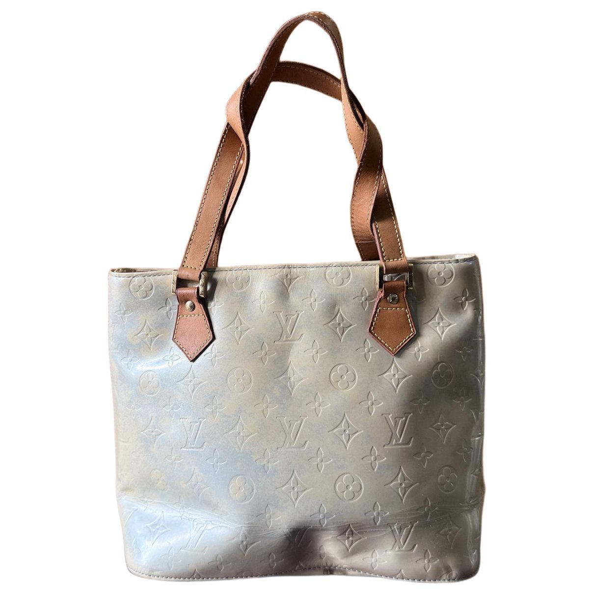 Houston patent leather handbag