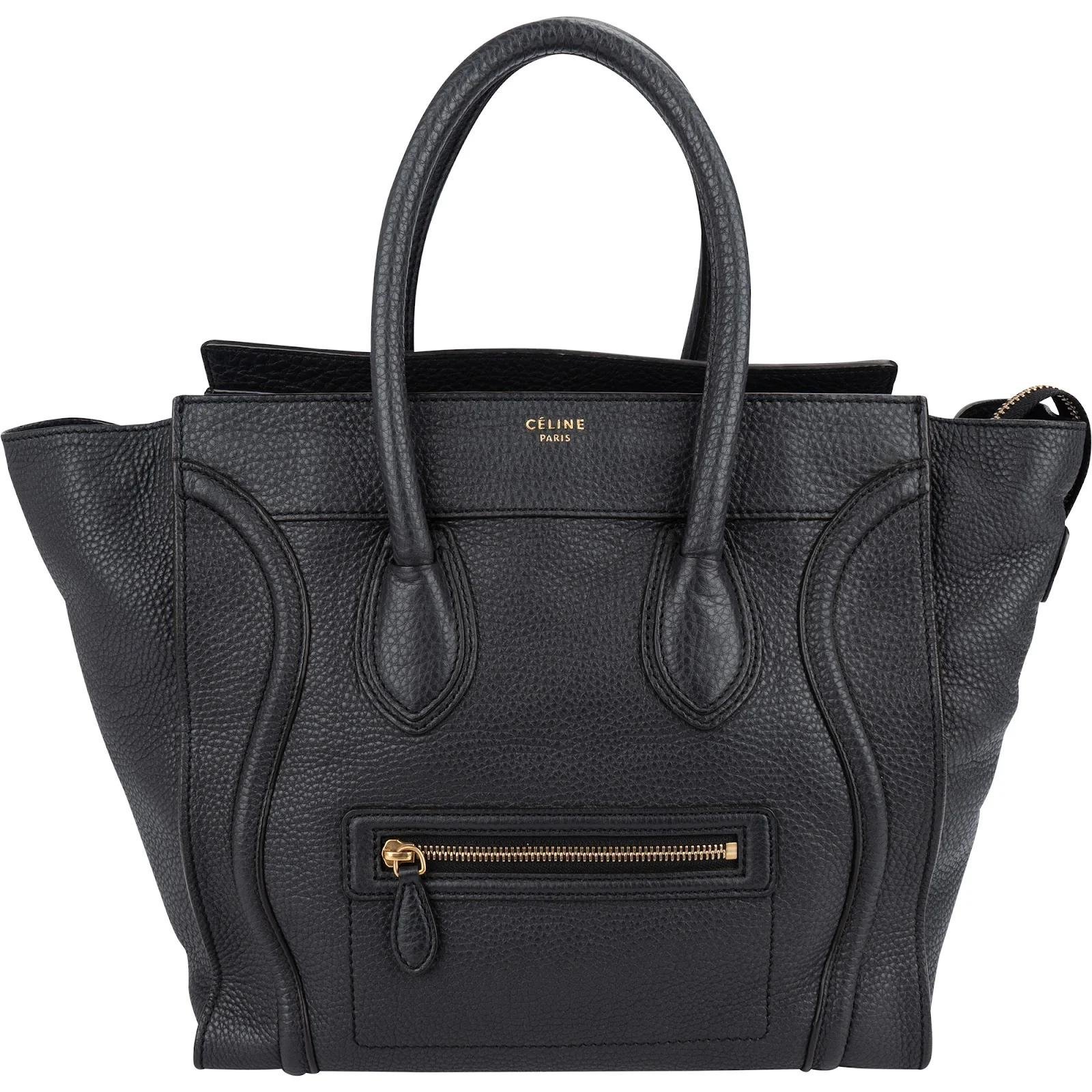 Luggage leather handbag