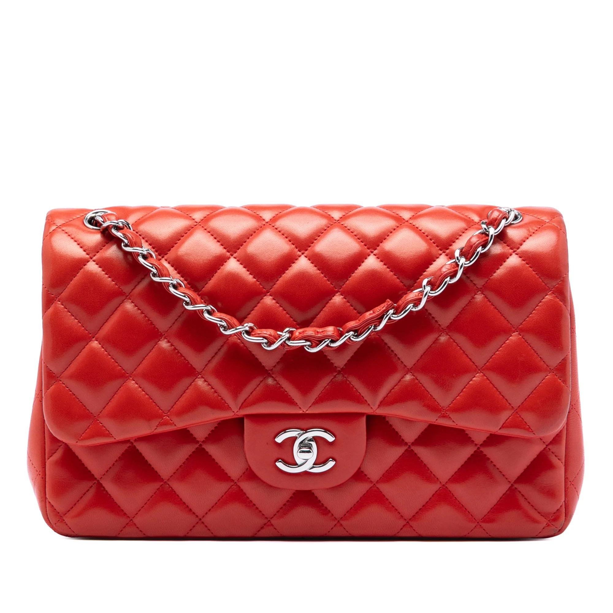 Wallet On Chain Boy Half Flap leather handbag
