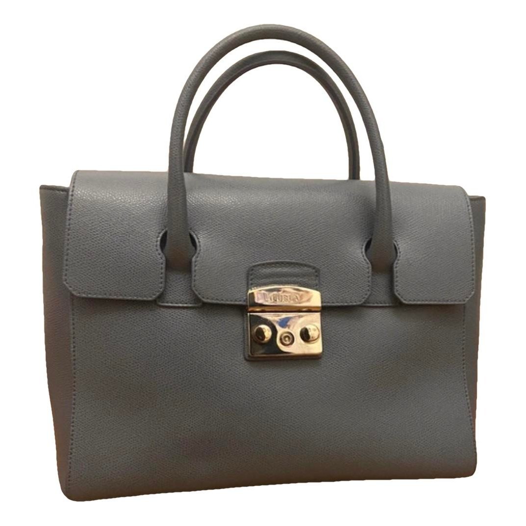 Metropolis leather handbag