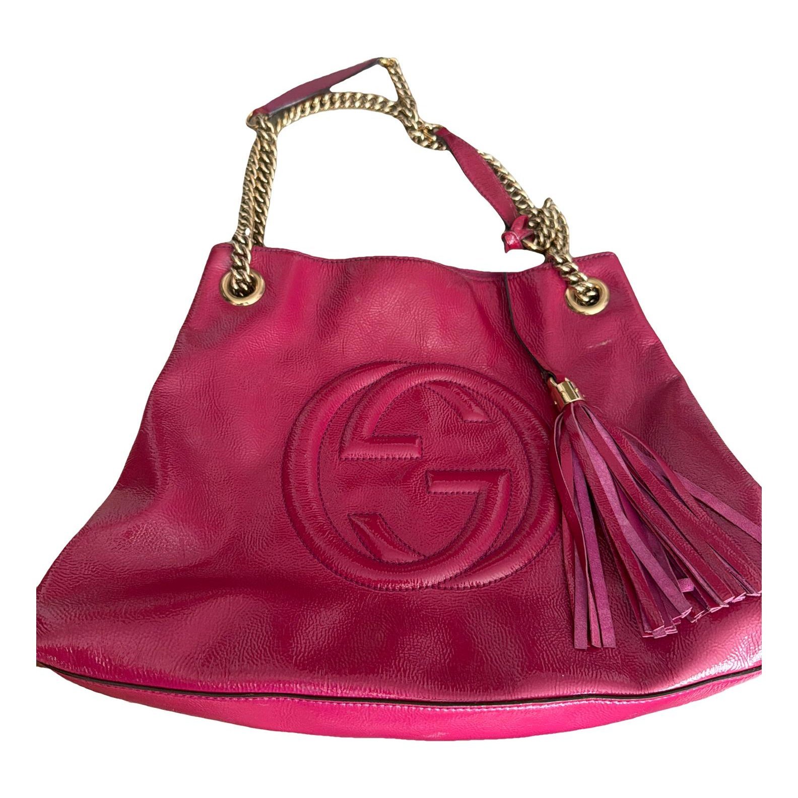 Soho patent leather tote