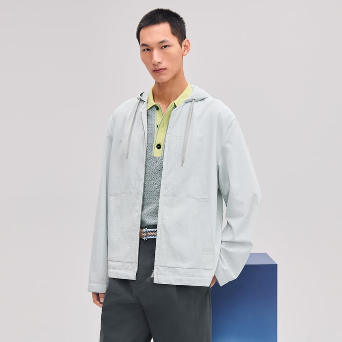 Brume Zipped Hooded Jacket