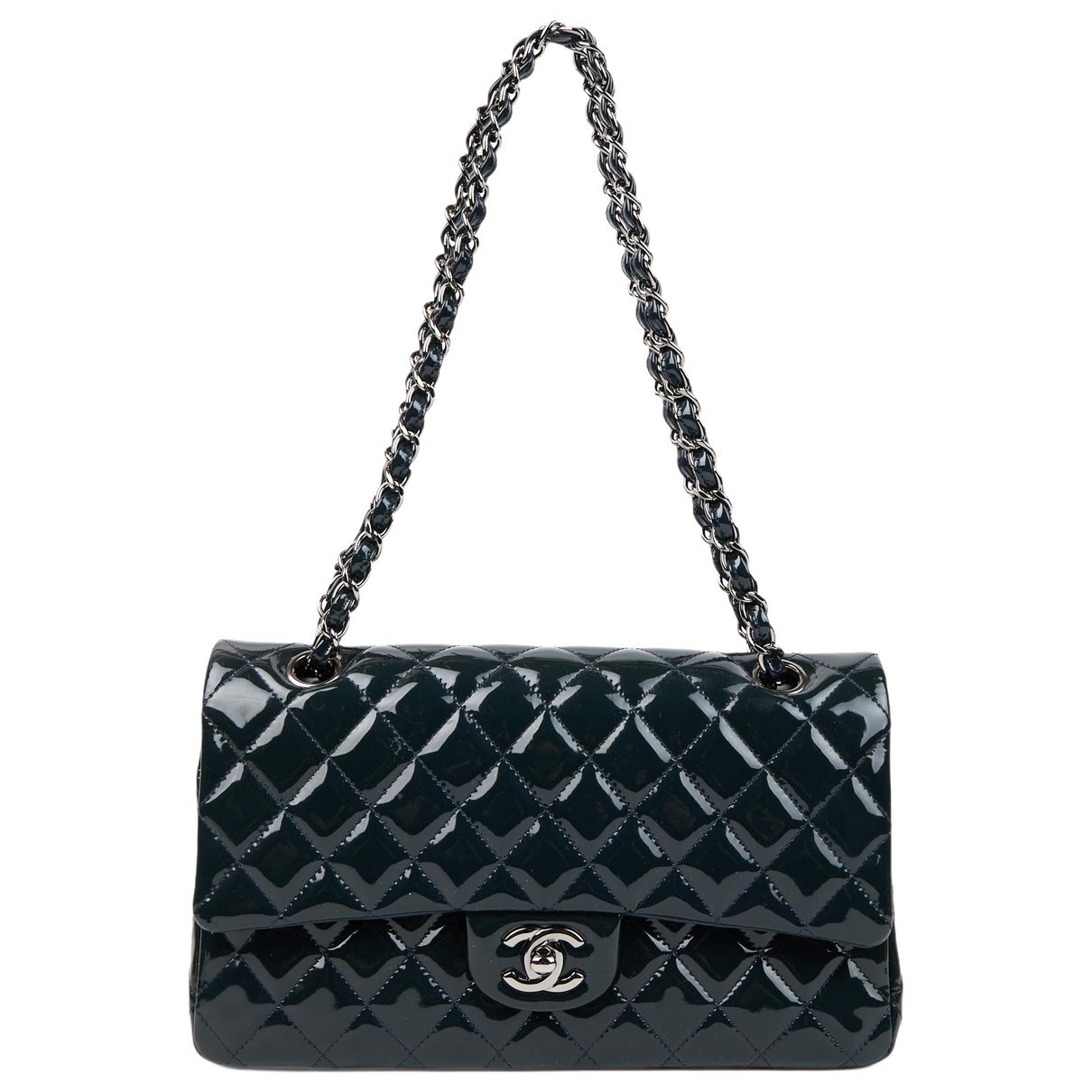 Timeless/Classique patent leather handbag
