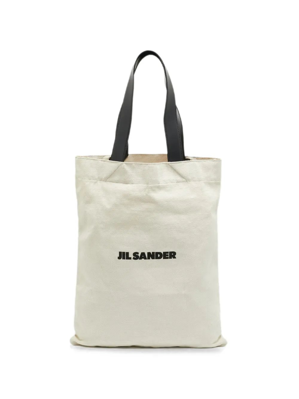 logo-print tote bag