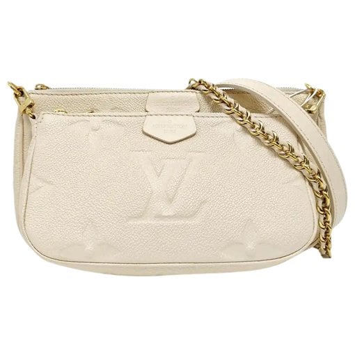 Maxi Multi Pochette Accessoires leather handbag
