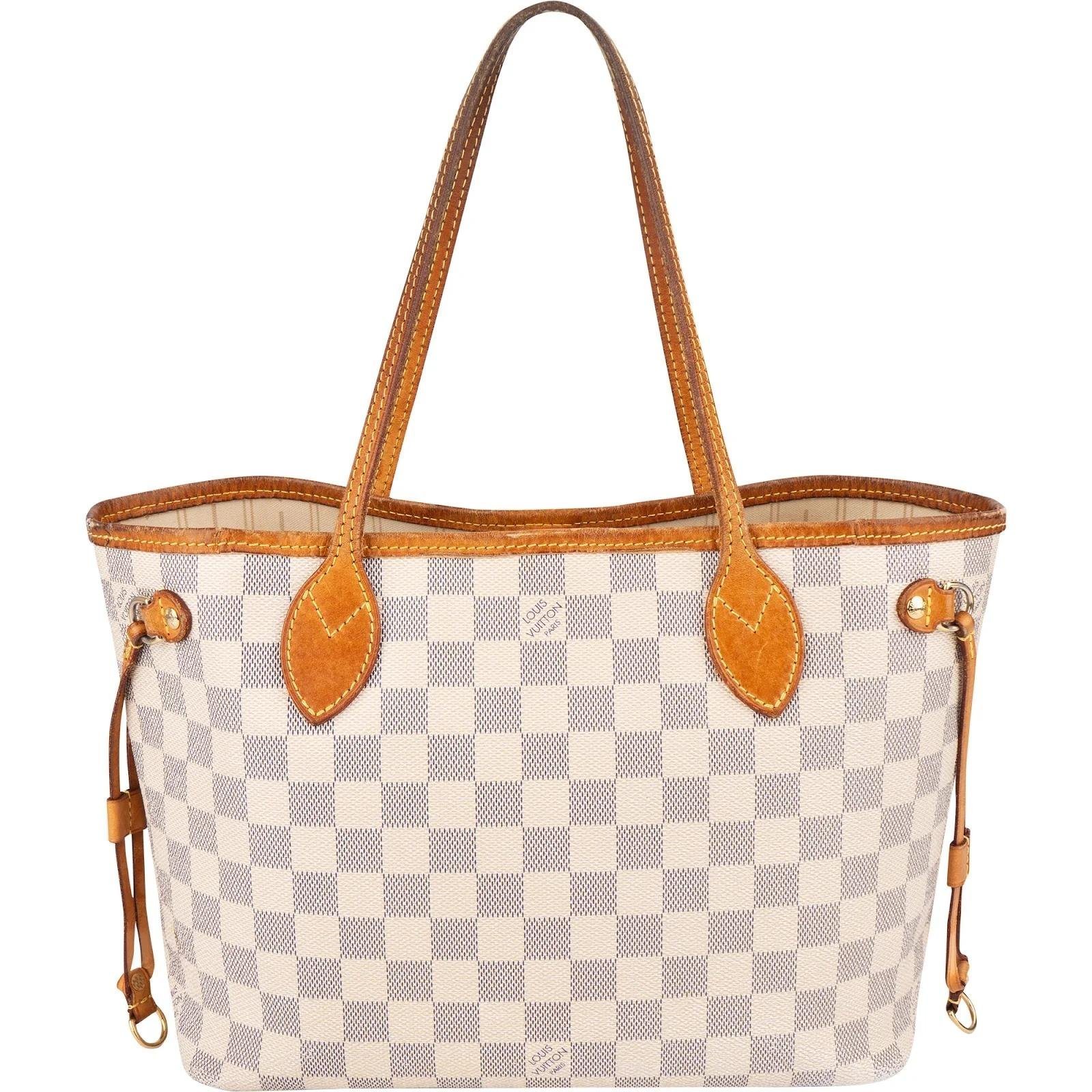 Neverfull leather handbag