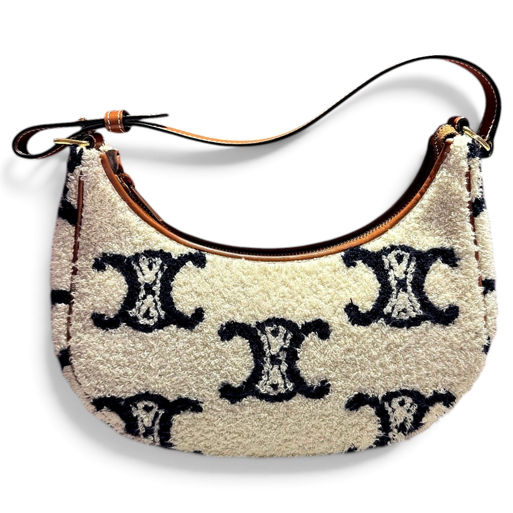 Ava velvet handbag