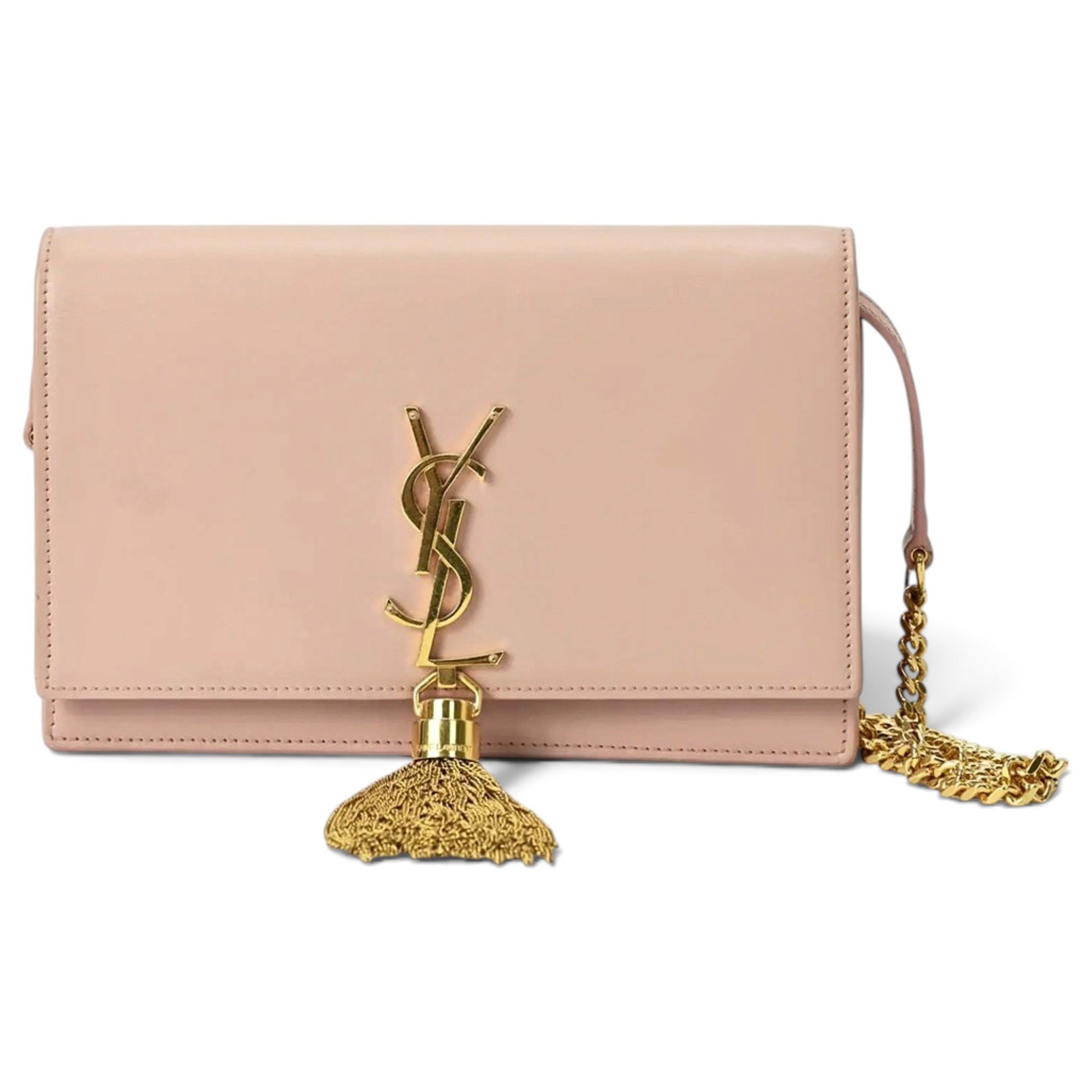 Pompom Kate leather crossbody bag