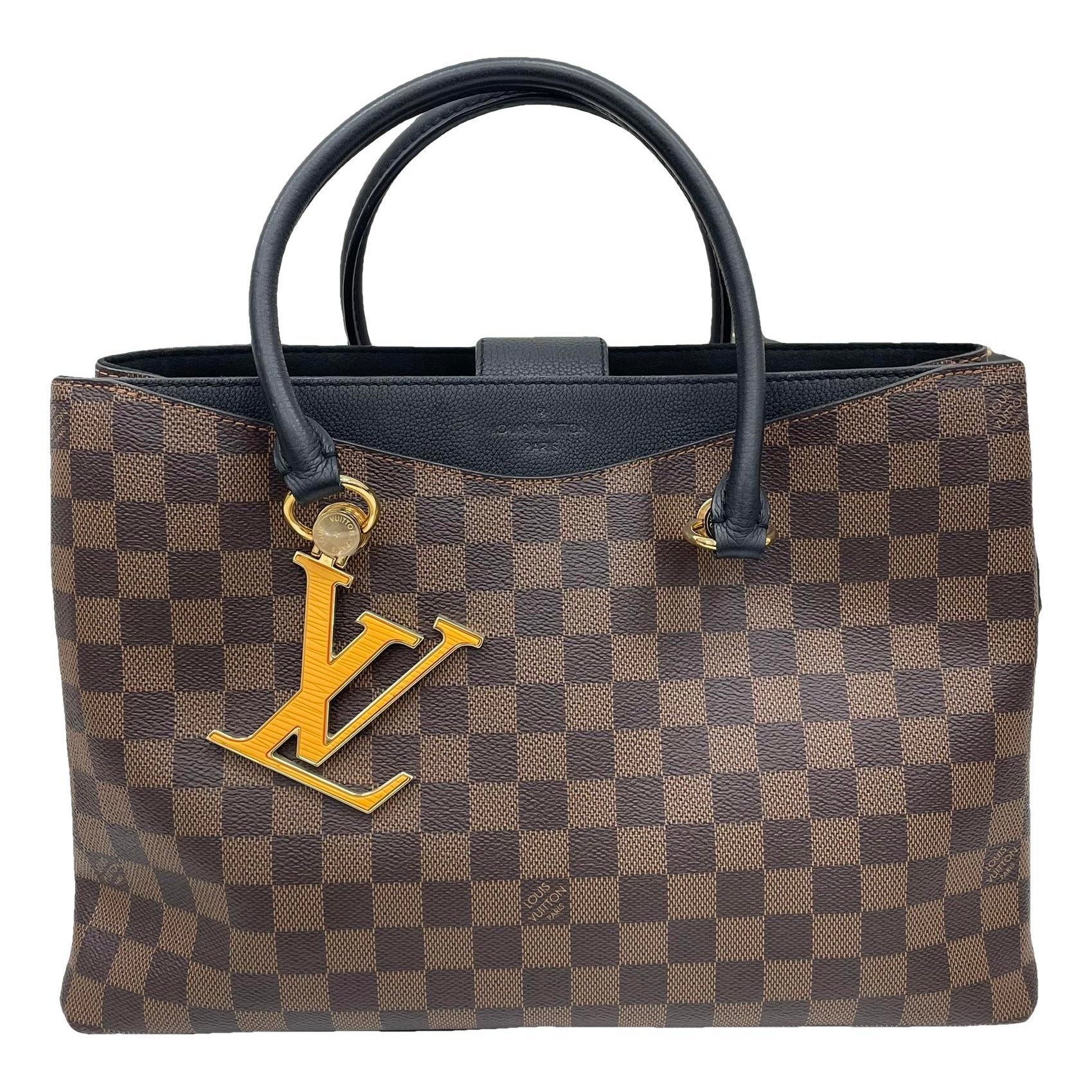 LV Riverside leather handbag