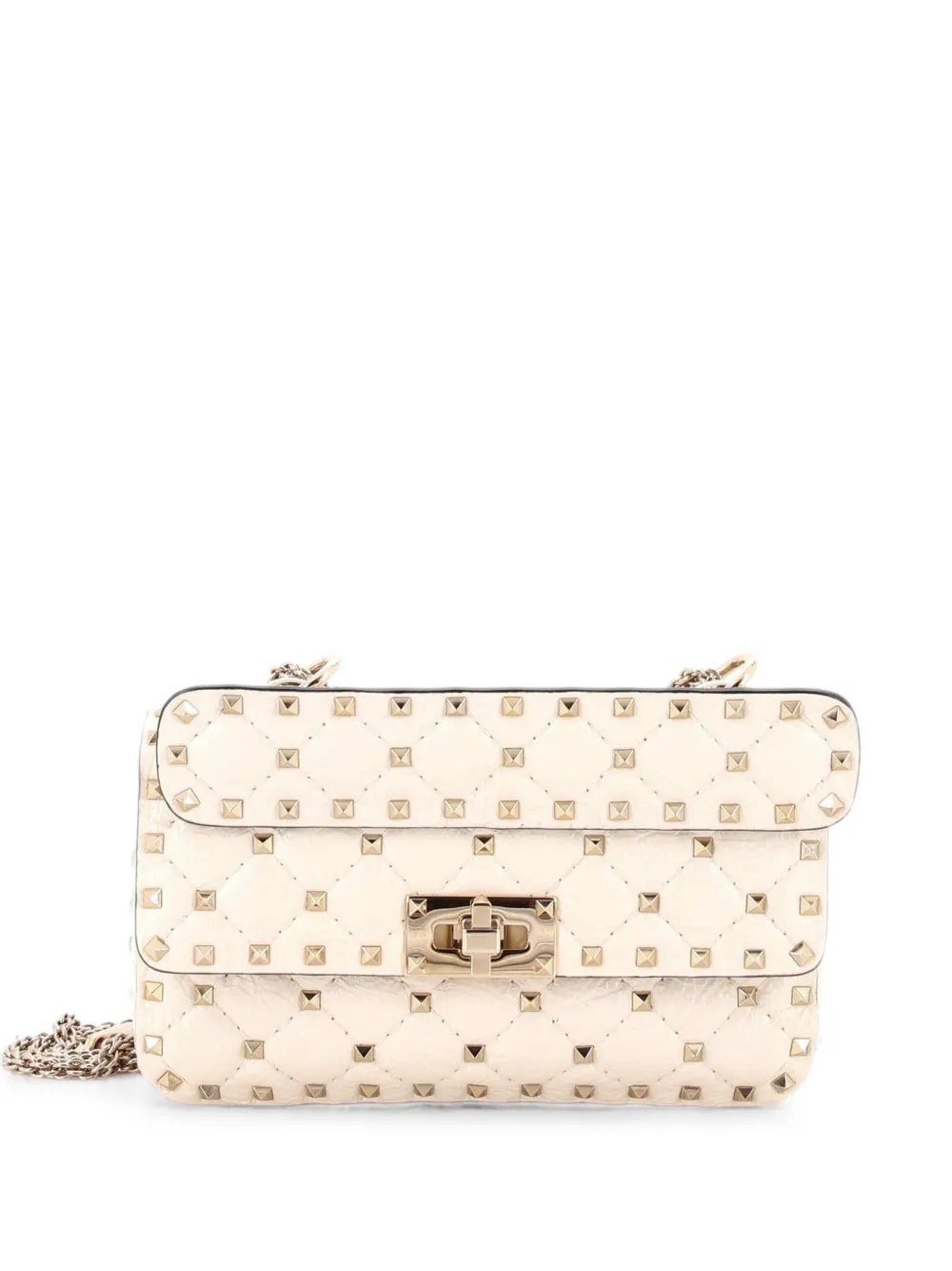 Rockstud Spike Flap Bag Quilted Leather Small crossbody bag