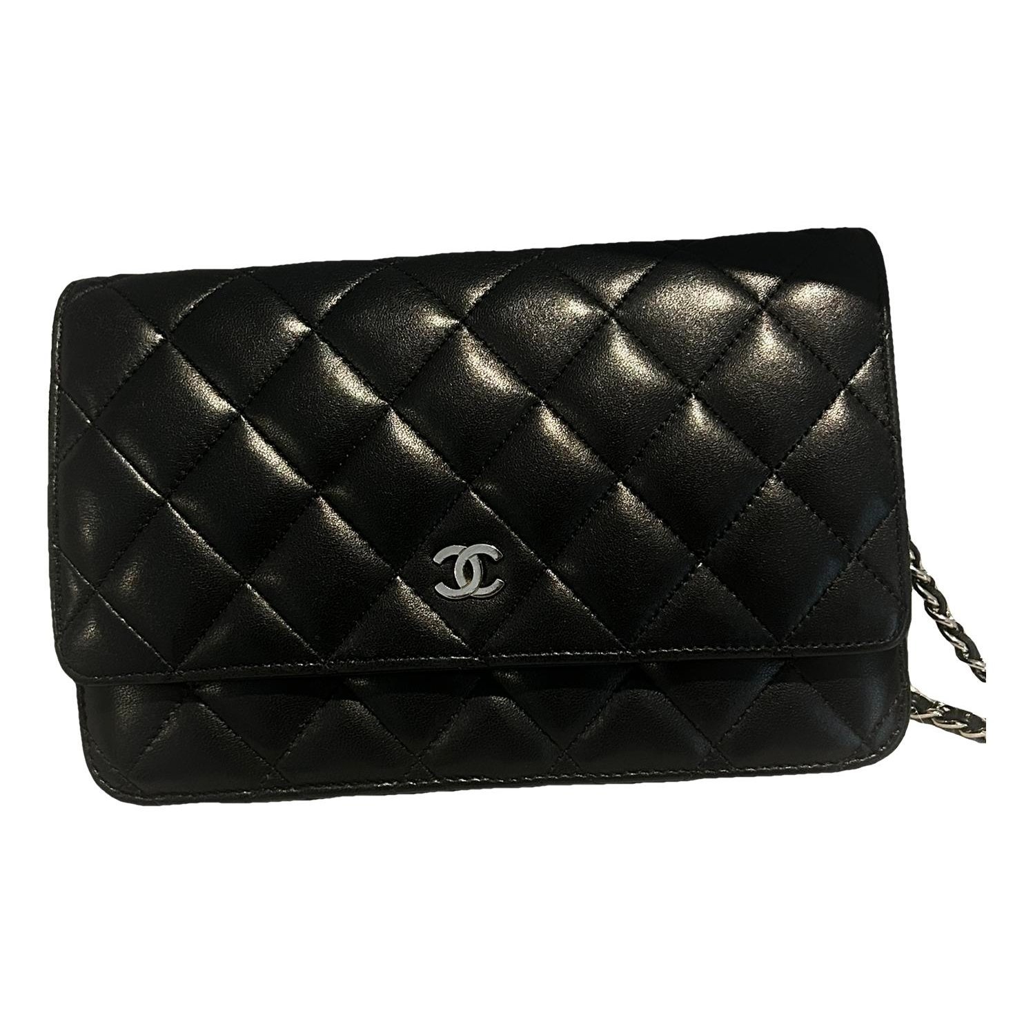 Wallet On Chain Timeless/Classique leather crossbody bag