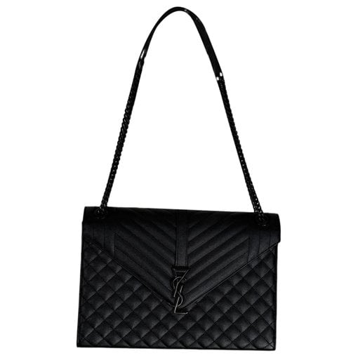 Envelope leather crossbody bag