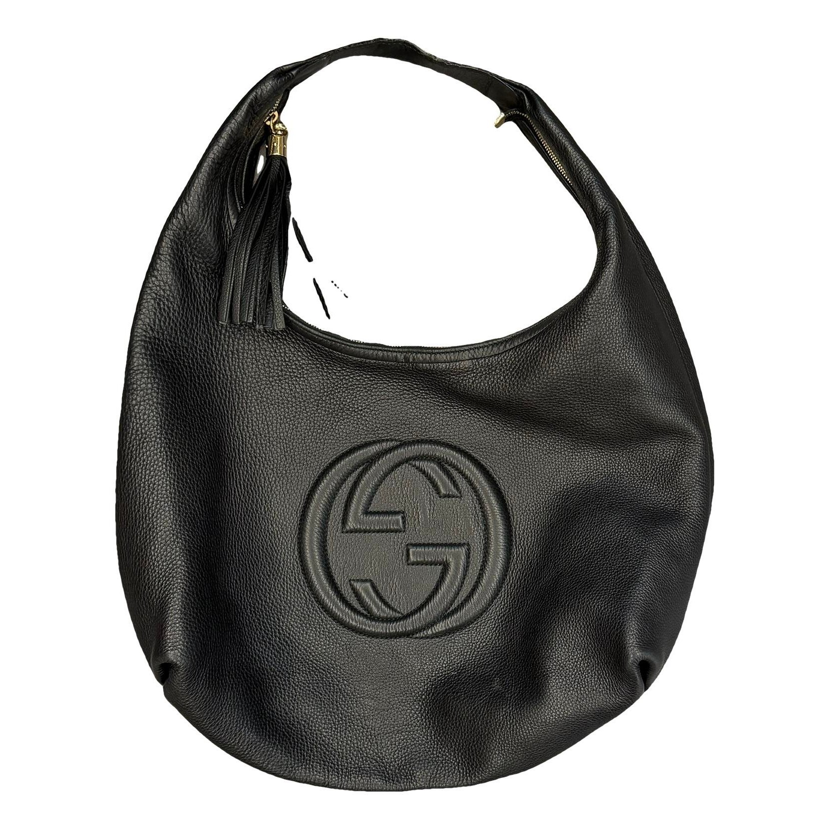 Soho Round leather handbag