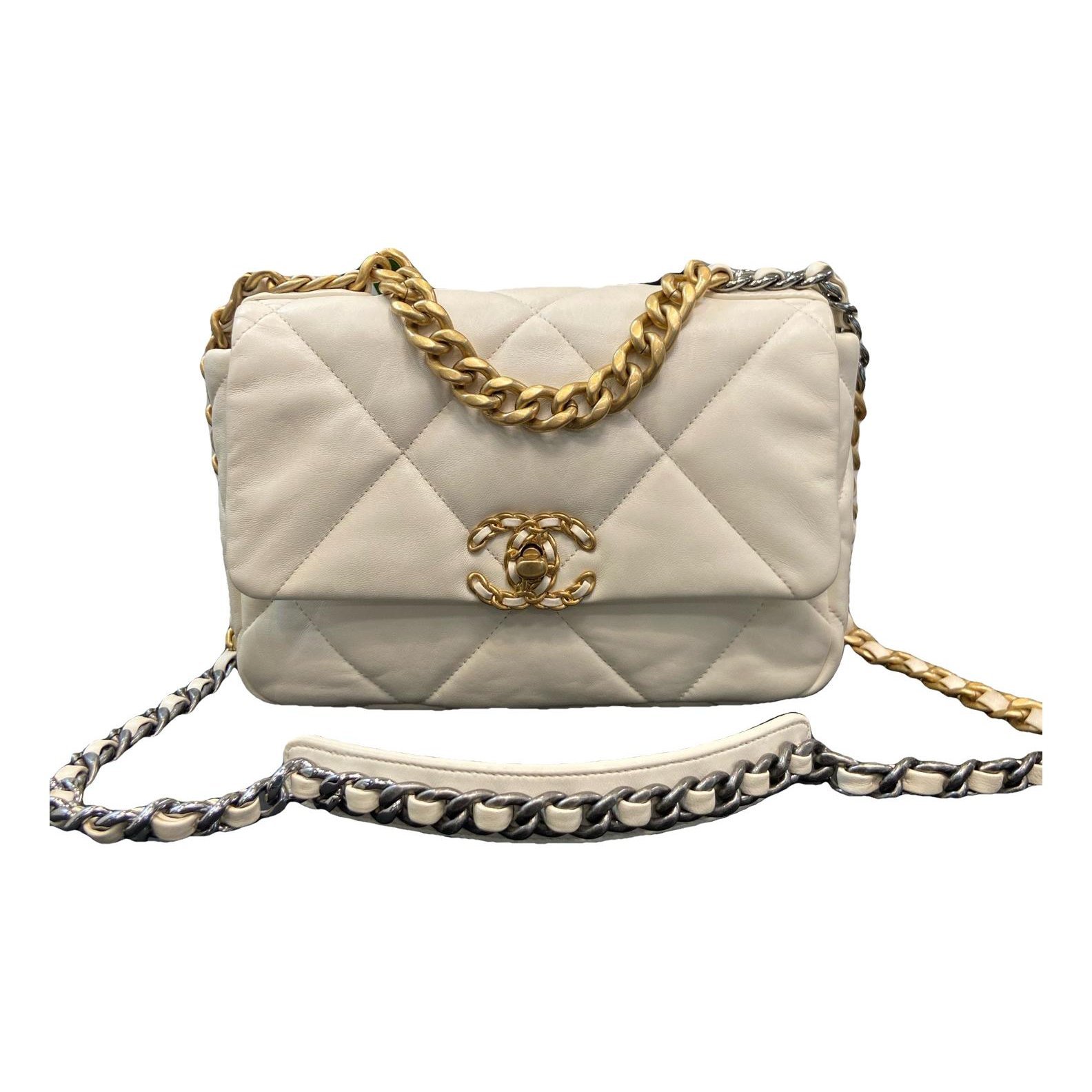 Chanel 19 leather handbag