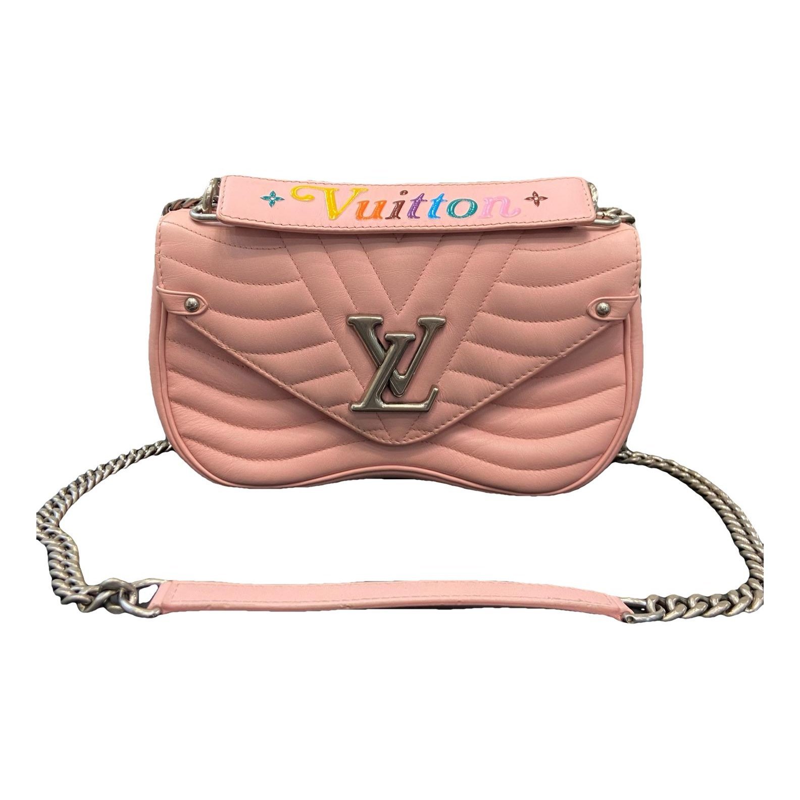 New Wave leather handbag