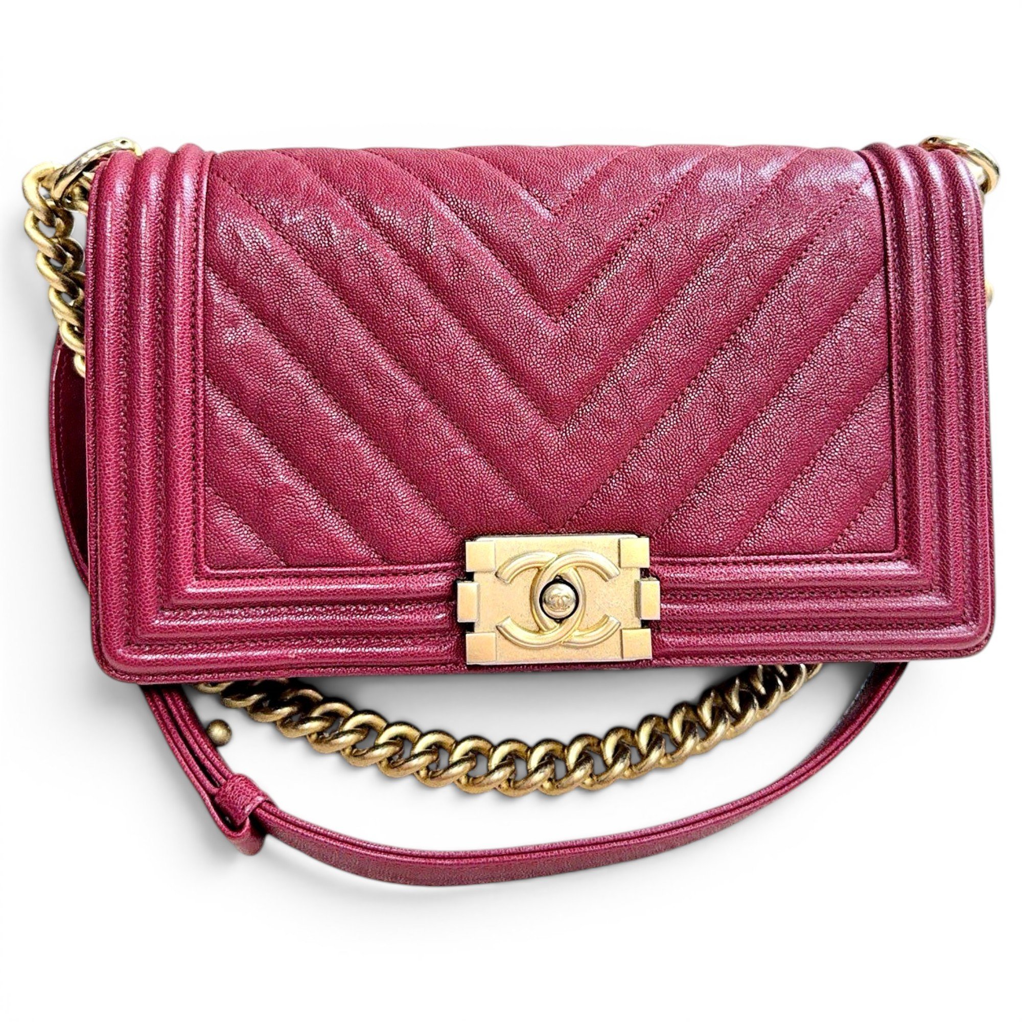 Boy leather handbag