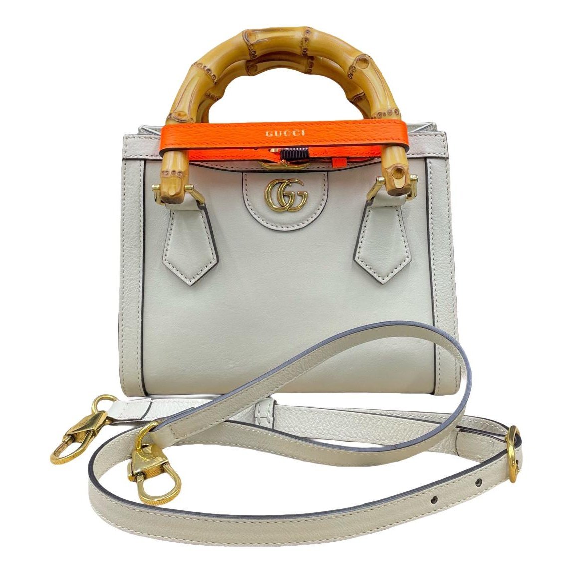 Diana Bamboo leather tote